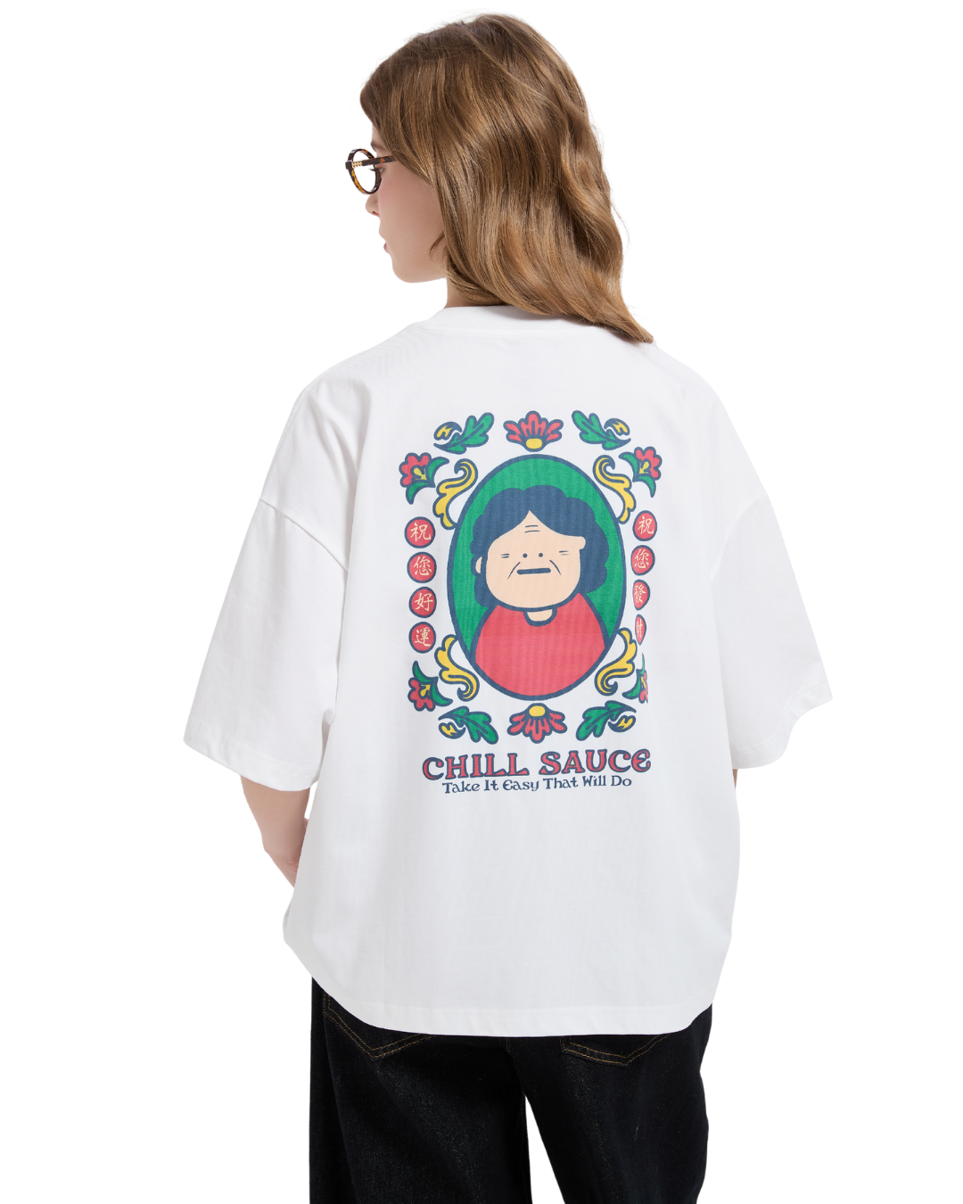 Chill Sauce Boxy Sorona® Cooling Tee in White