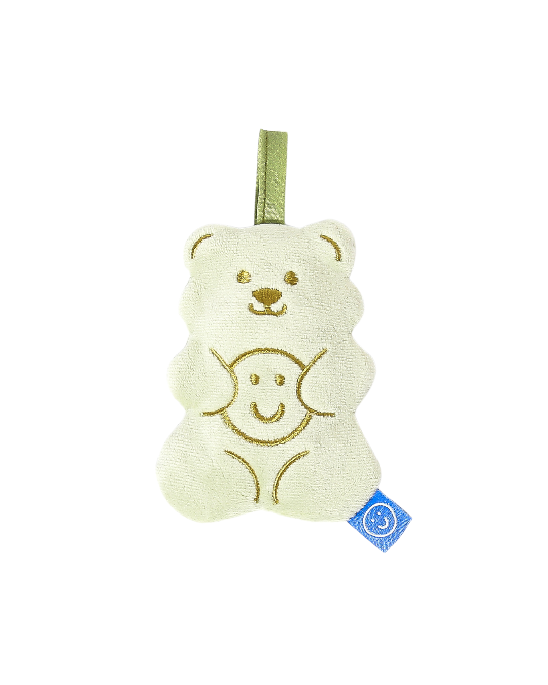 Matcha Gummy Bear Small Plushie Reusable Nylon Bag