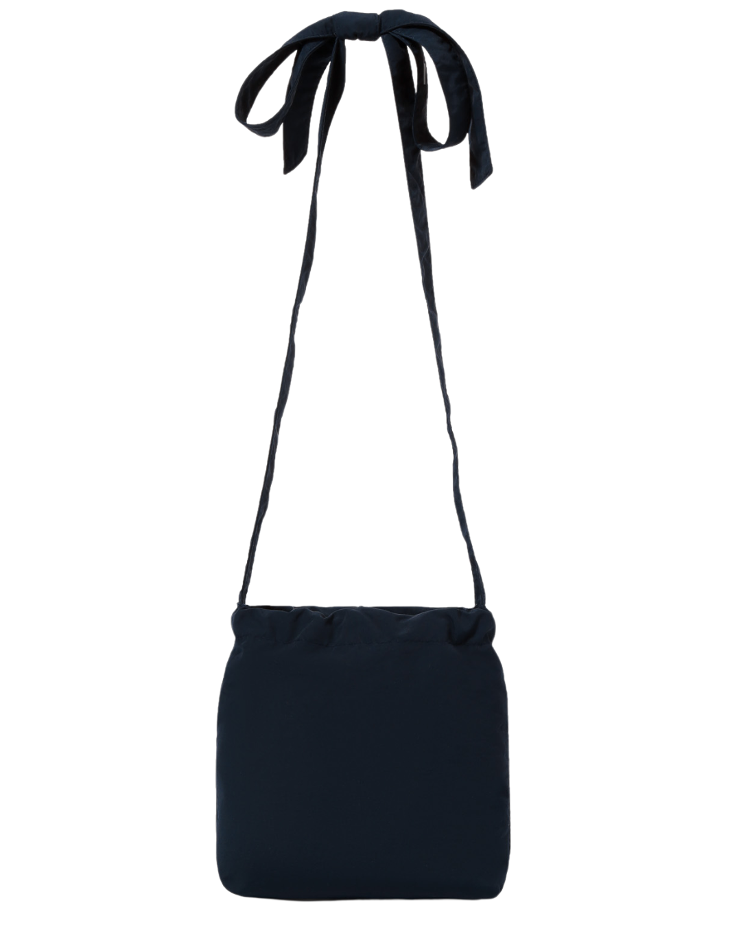 Mini Tsuno Drawstring Bag/Pouch in Navy