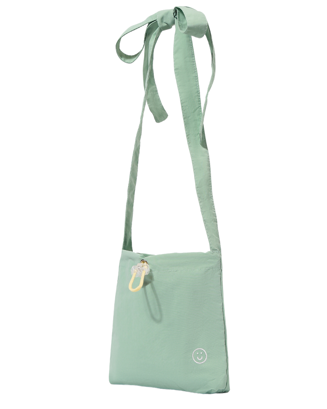 Mini Tsuno Drawstring Bag/Pouch in Fern