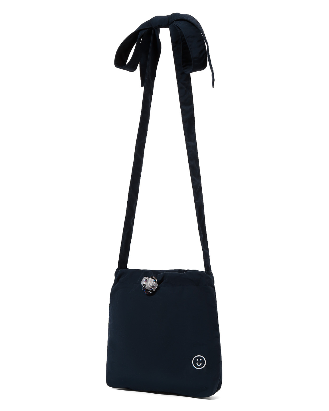 Mini Tsuno Drawstring Bag/Pouch in Navy