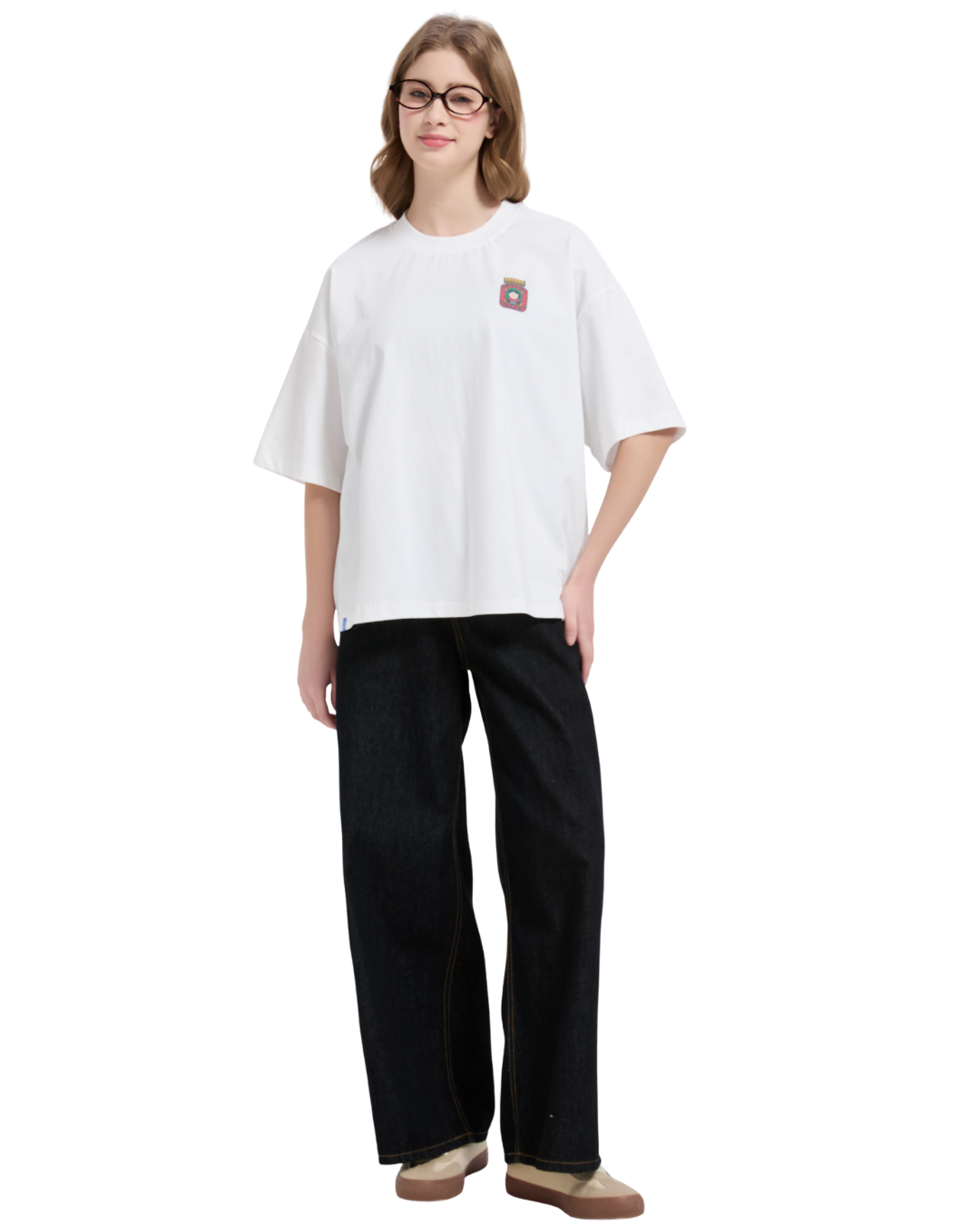 Chill Sauce Boxy Sorona® Cooling Tee in White