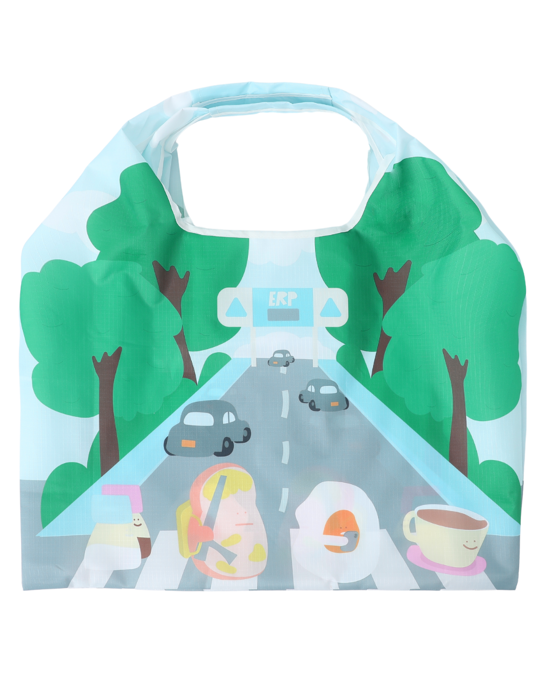 The Breakfast Abbey Road Reusable Nylon Bag