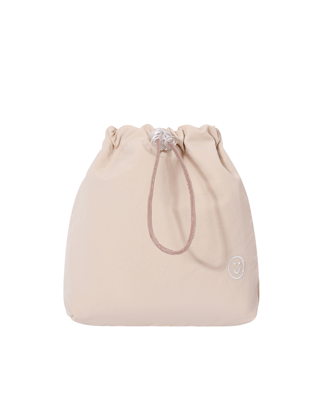 Mini Tsuno Drawstring Bag/Pouch in Sand