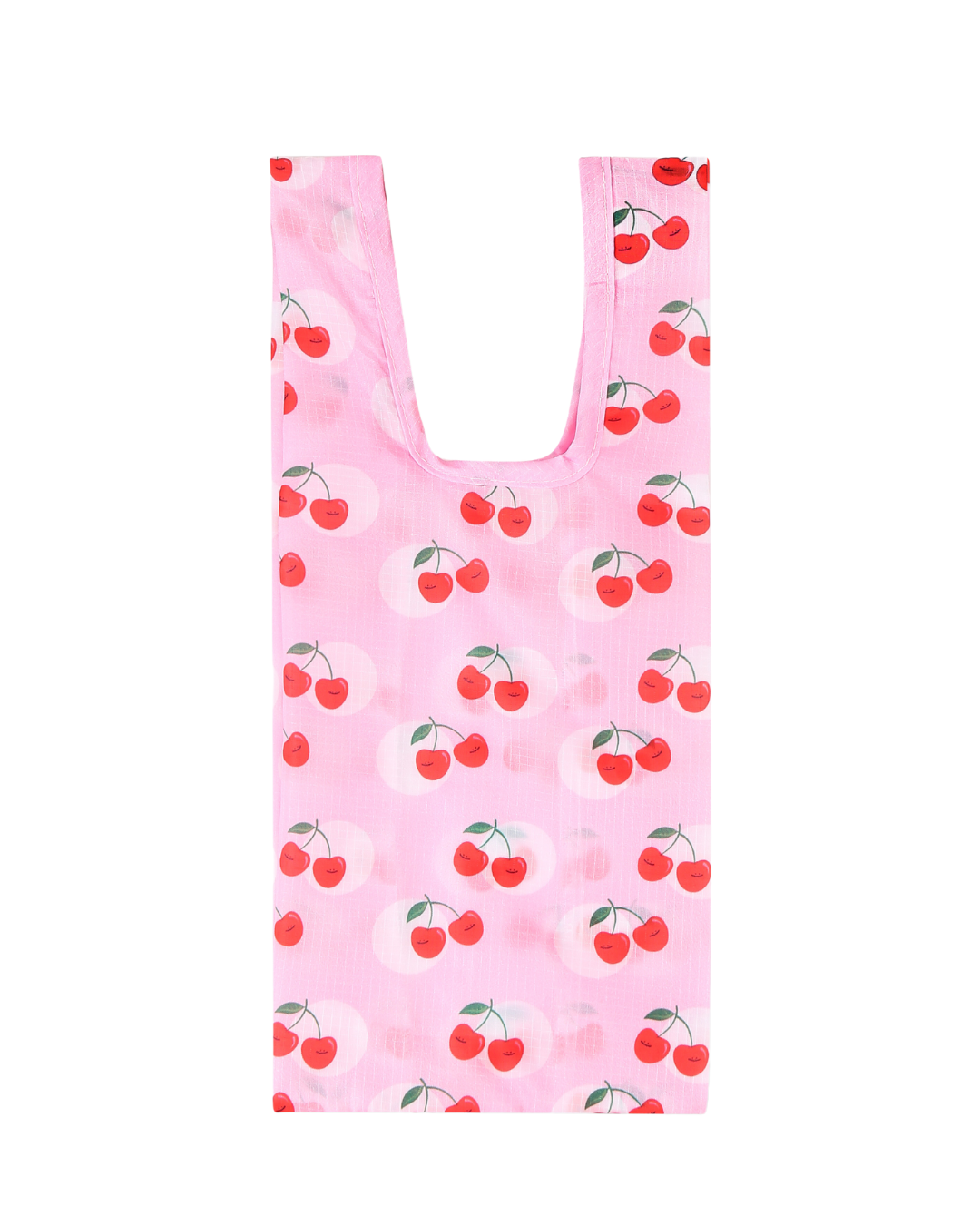 Cherry Small Plushie Reusable Nylon Bag