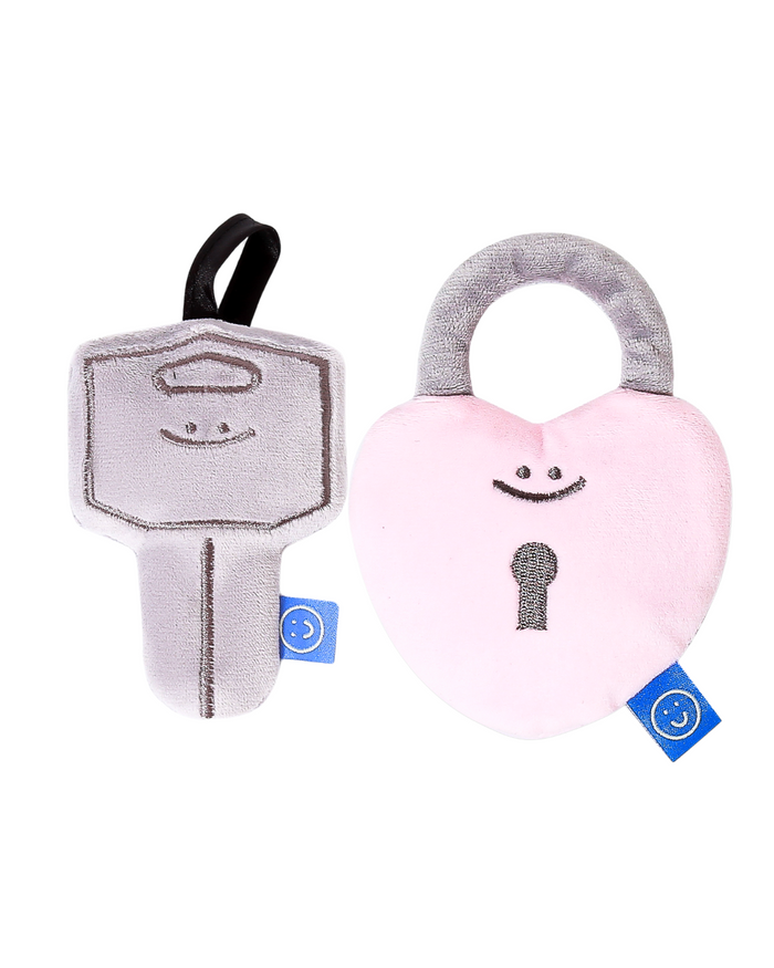 Love & Key Plushie Reusable Nylon Bag (Set of 2)