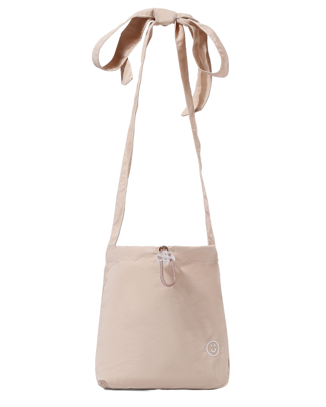 Mini Tsuno Drawstring Bag/Pouch in Sand