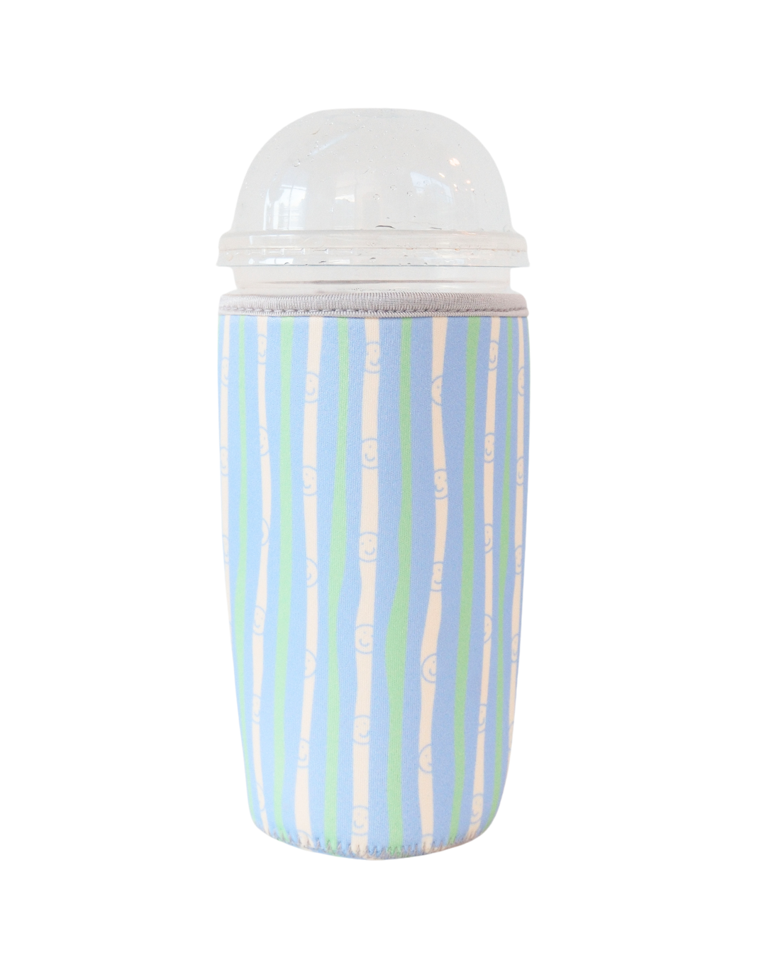 Smile Striped Cup Sleeve