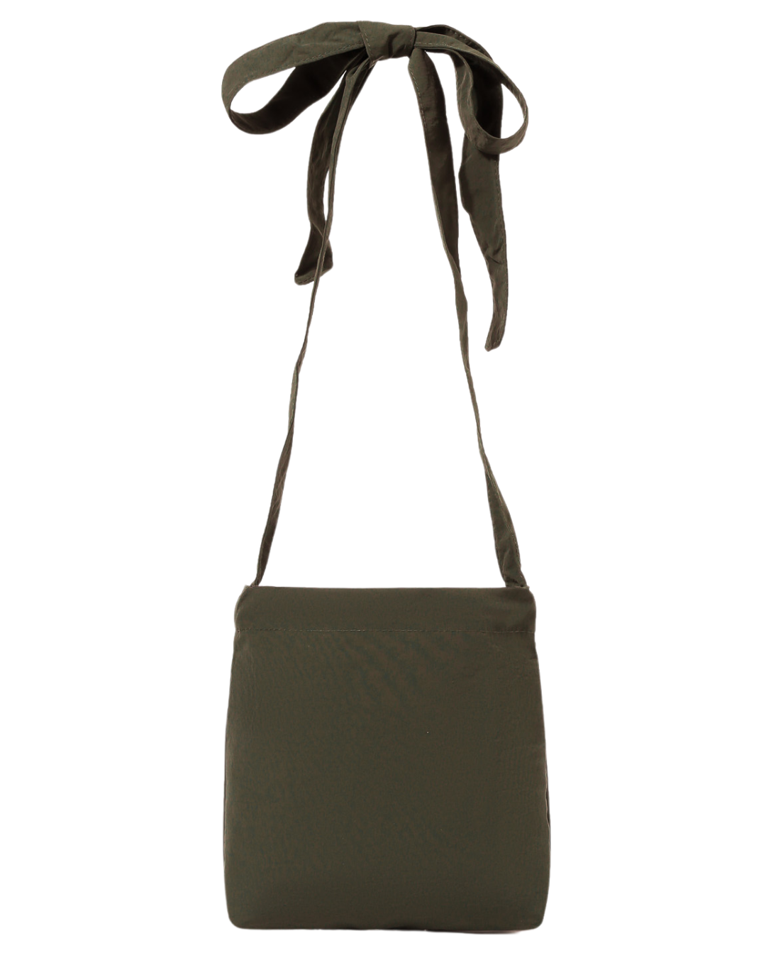 Mini Tsuno Drawstring Bag/Pouch in Olive