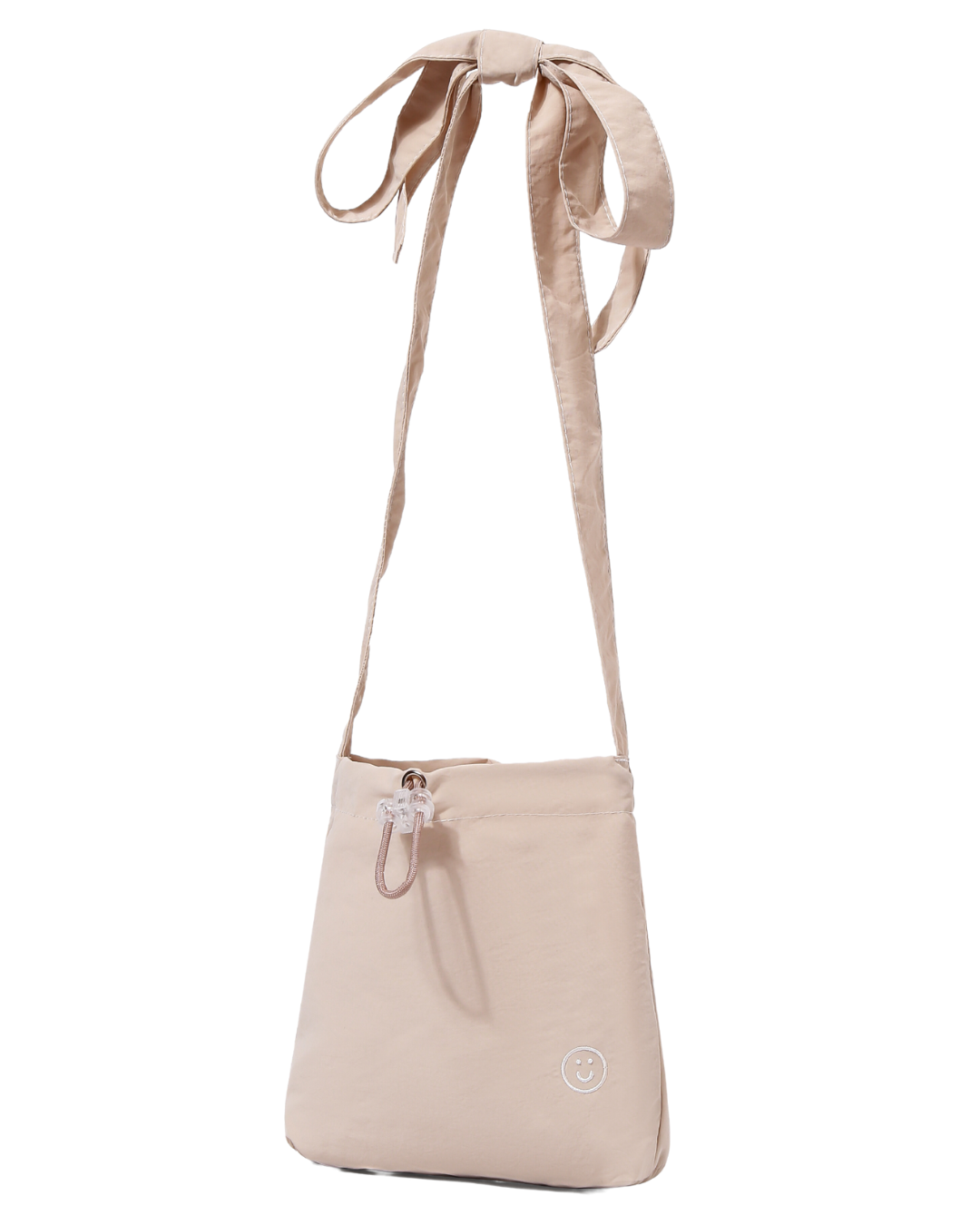 Mini Tsuno Drawstring Bag/Pouch in Sand