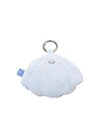Blue Seashell Plushie Totebag