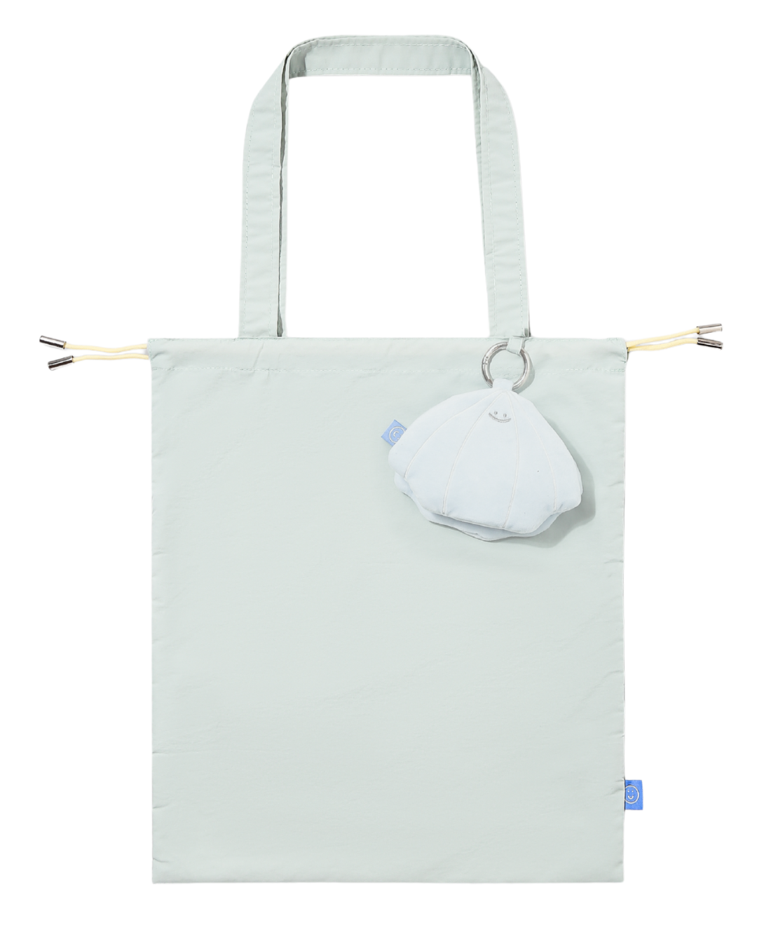 Blue Seashell Plushie Totebag