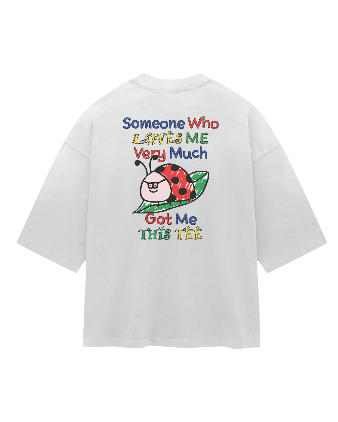 Souvenir Ladybug Boxy Sorona® Cooling Tee in White