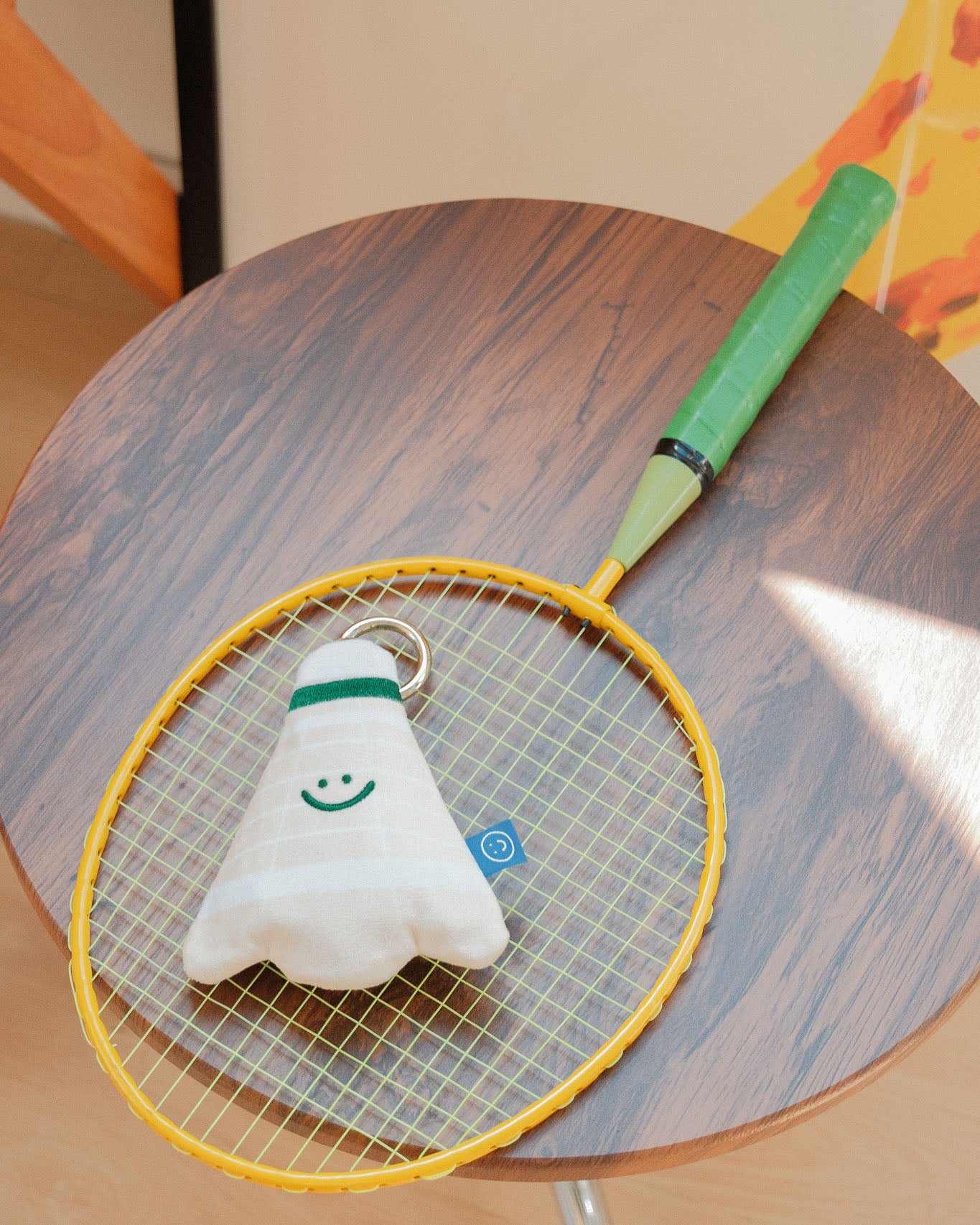 Badminton Shuttle Plushie Reusable Nylon Bag