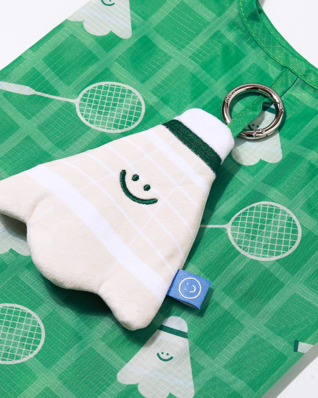 Badminton Shuttle Plushie Reusable Nylon Bag