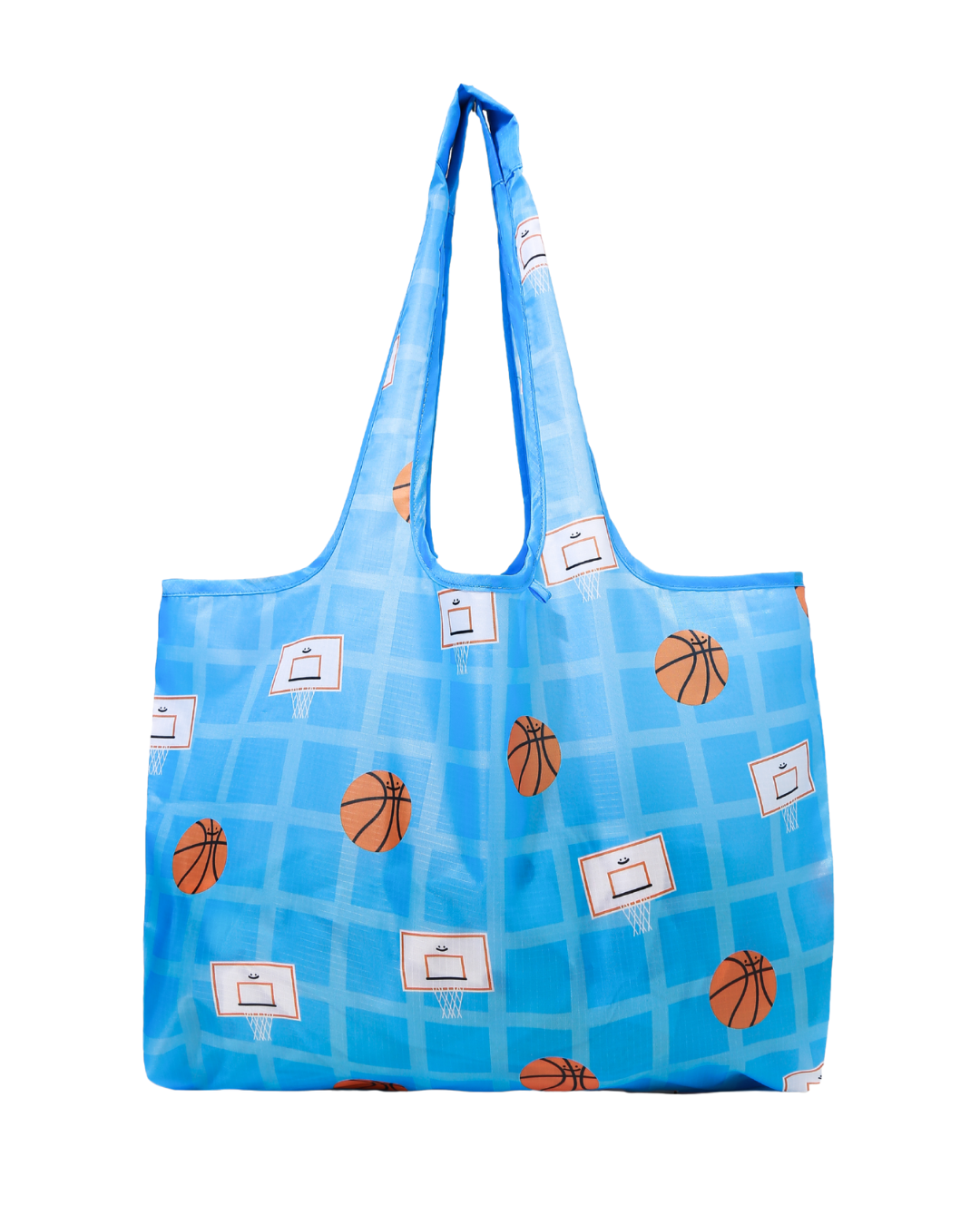 Basketball Plushie Reusable Nylon Large Bag