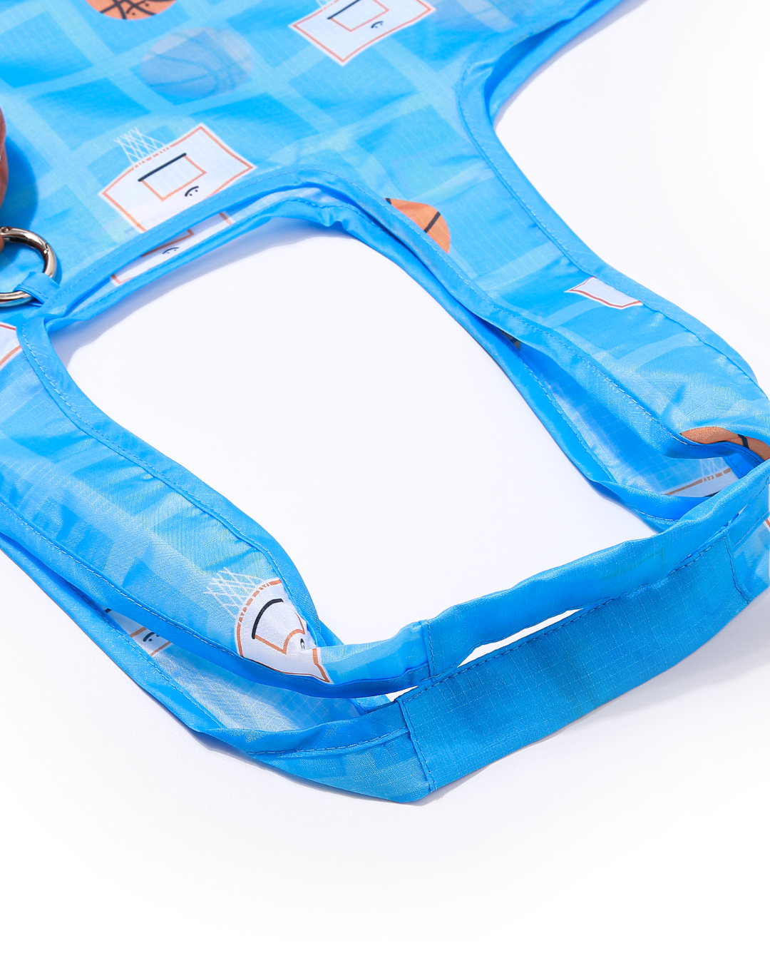 Basketball Plushie Reusable Nylon Large Bag