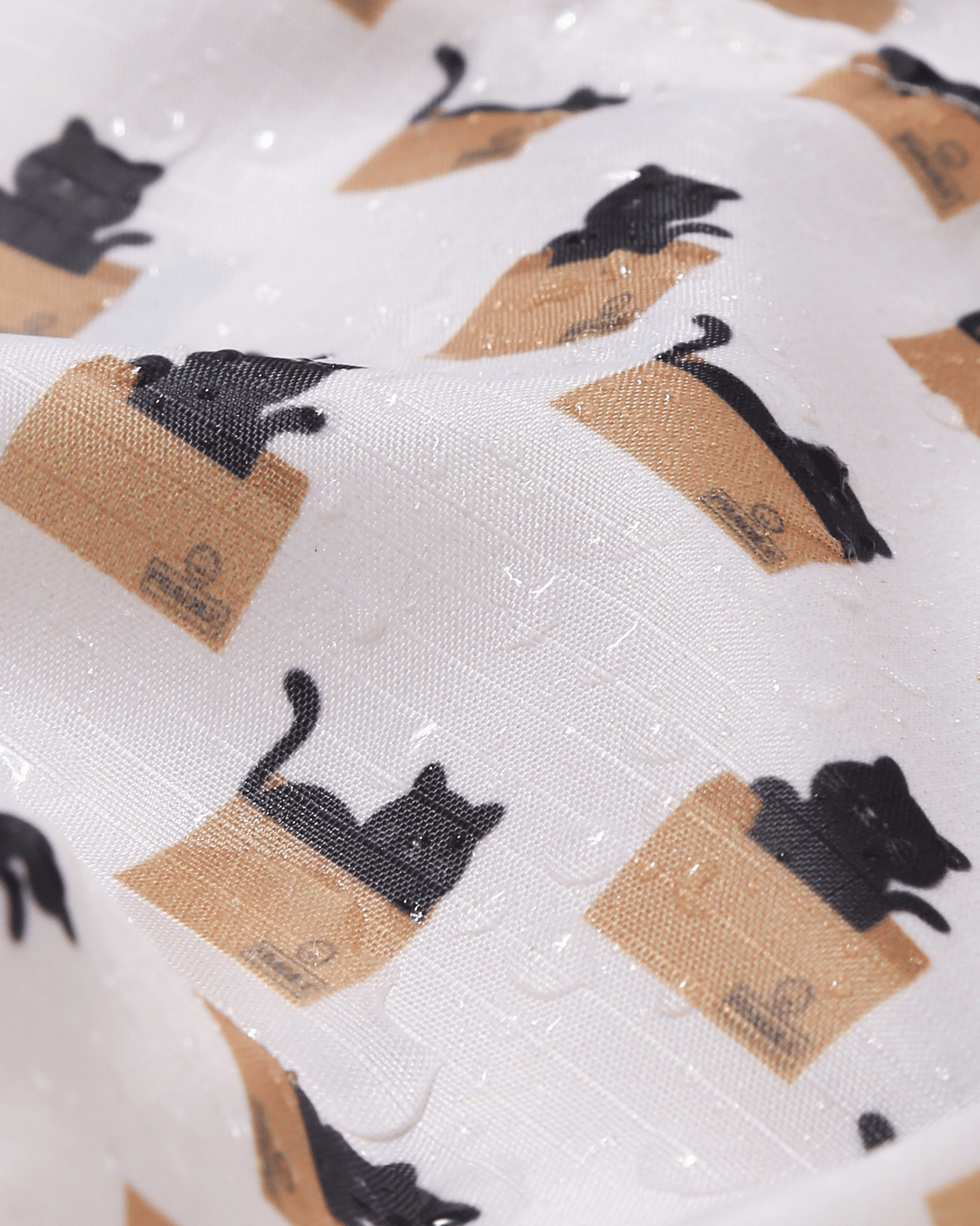 Black Cat in a Box 2in1 Plushie Reusable Bag (Drink Size)