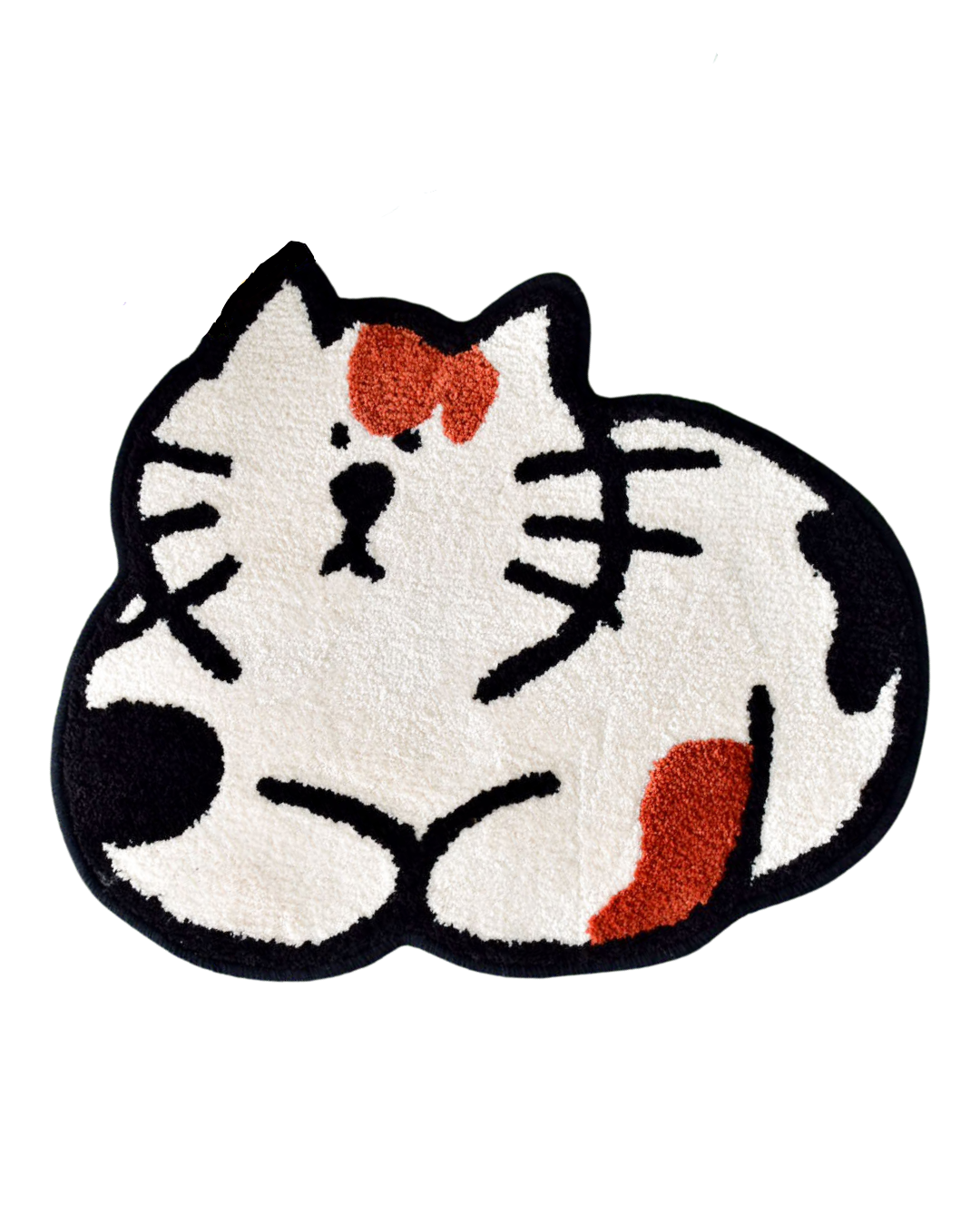 Lazy Cat Tufted Yarn Rug