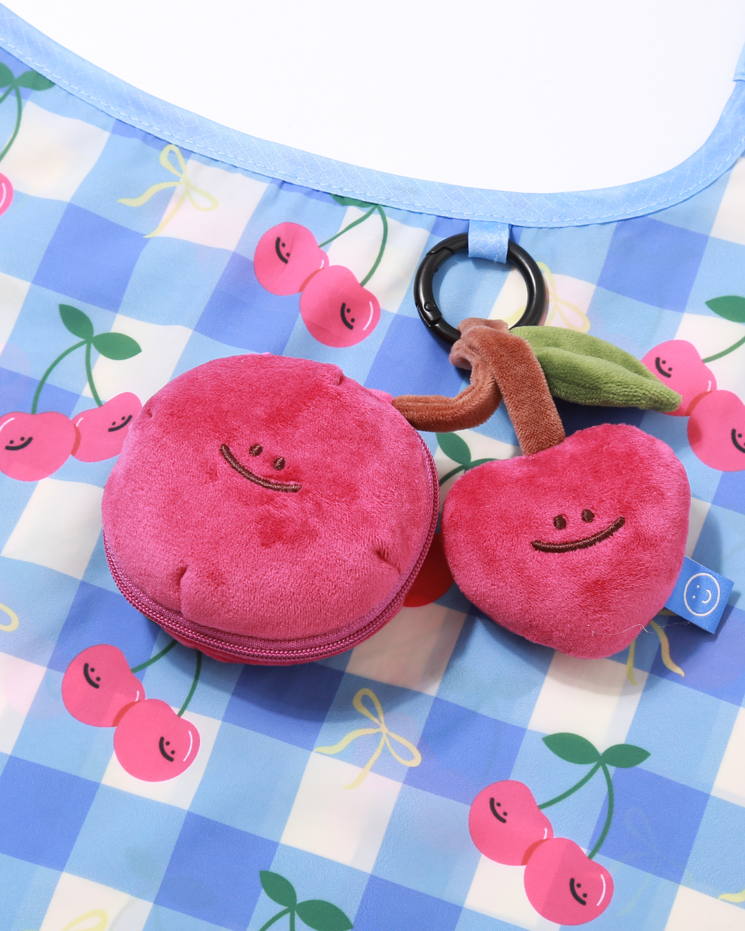 Cherry Plushie Reusable XL Bag
