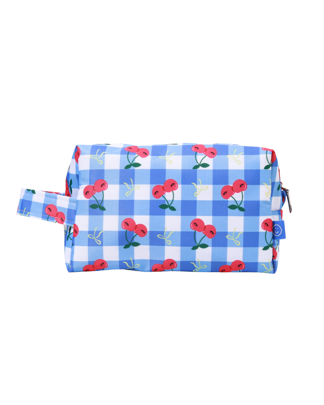 Cherry Gingham Big Pouch