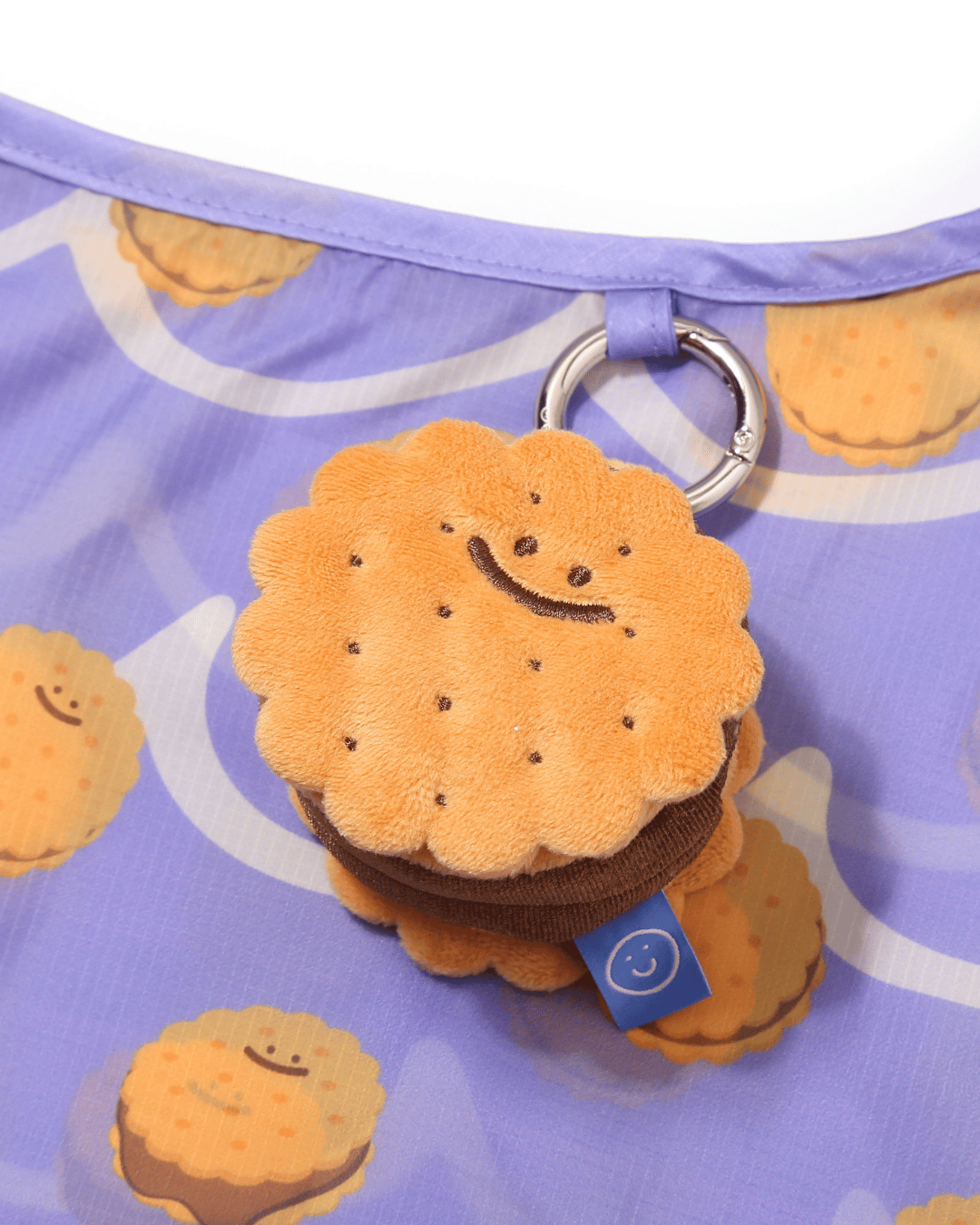 Chocolate Ice Cream Sandwich Plushie Reusable Bag XL