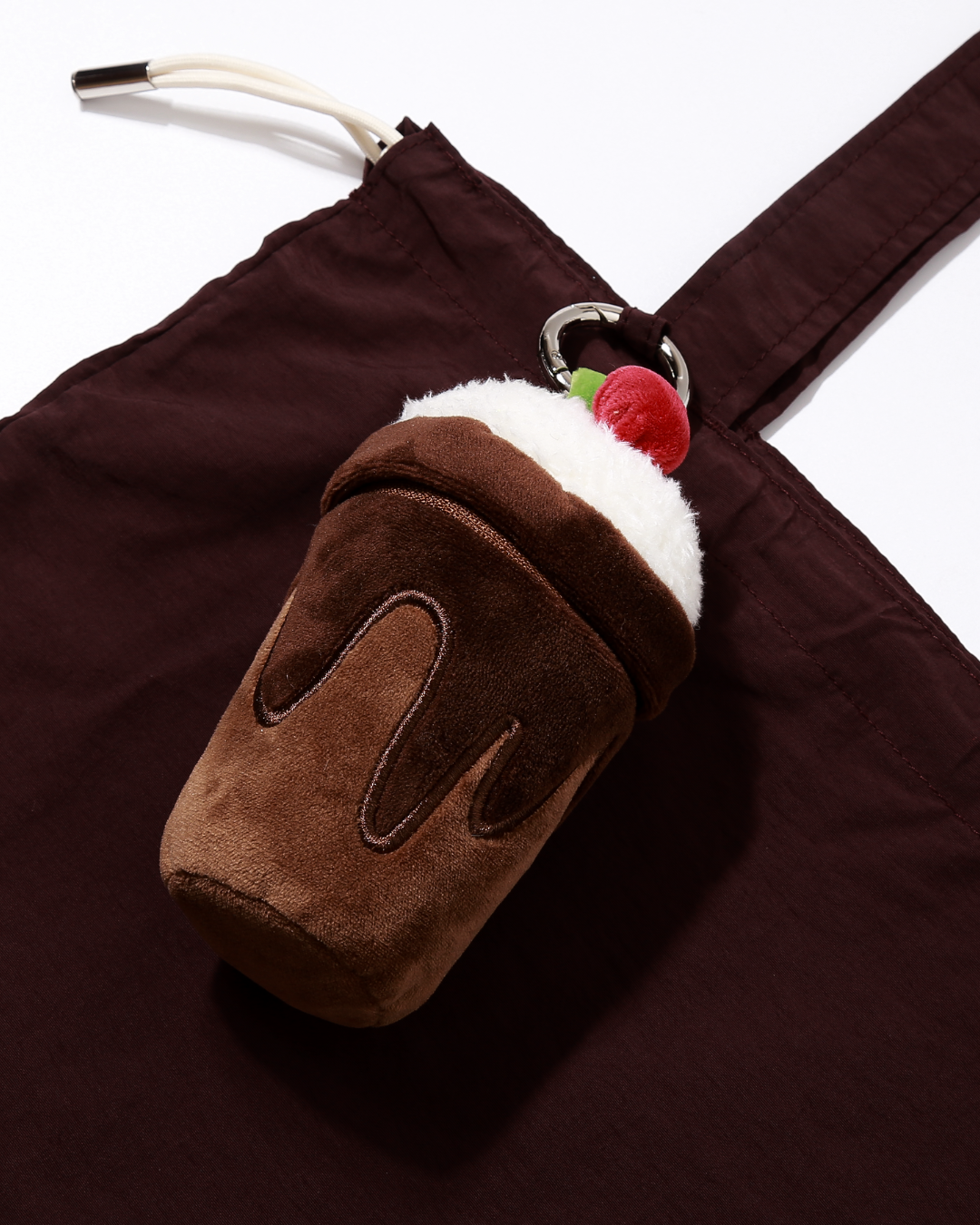 Chocolate Milkshake Drawstring Totebag