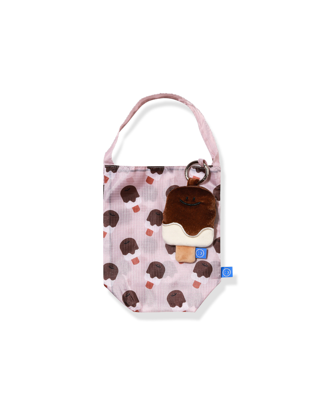 Chocolate Popsicle Plushie Reusable Drink Bag