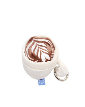 Coffee Latte Plushie Reusable XL Bag