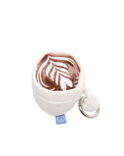 Coffee Latte Plushie Reusable Bag XL