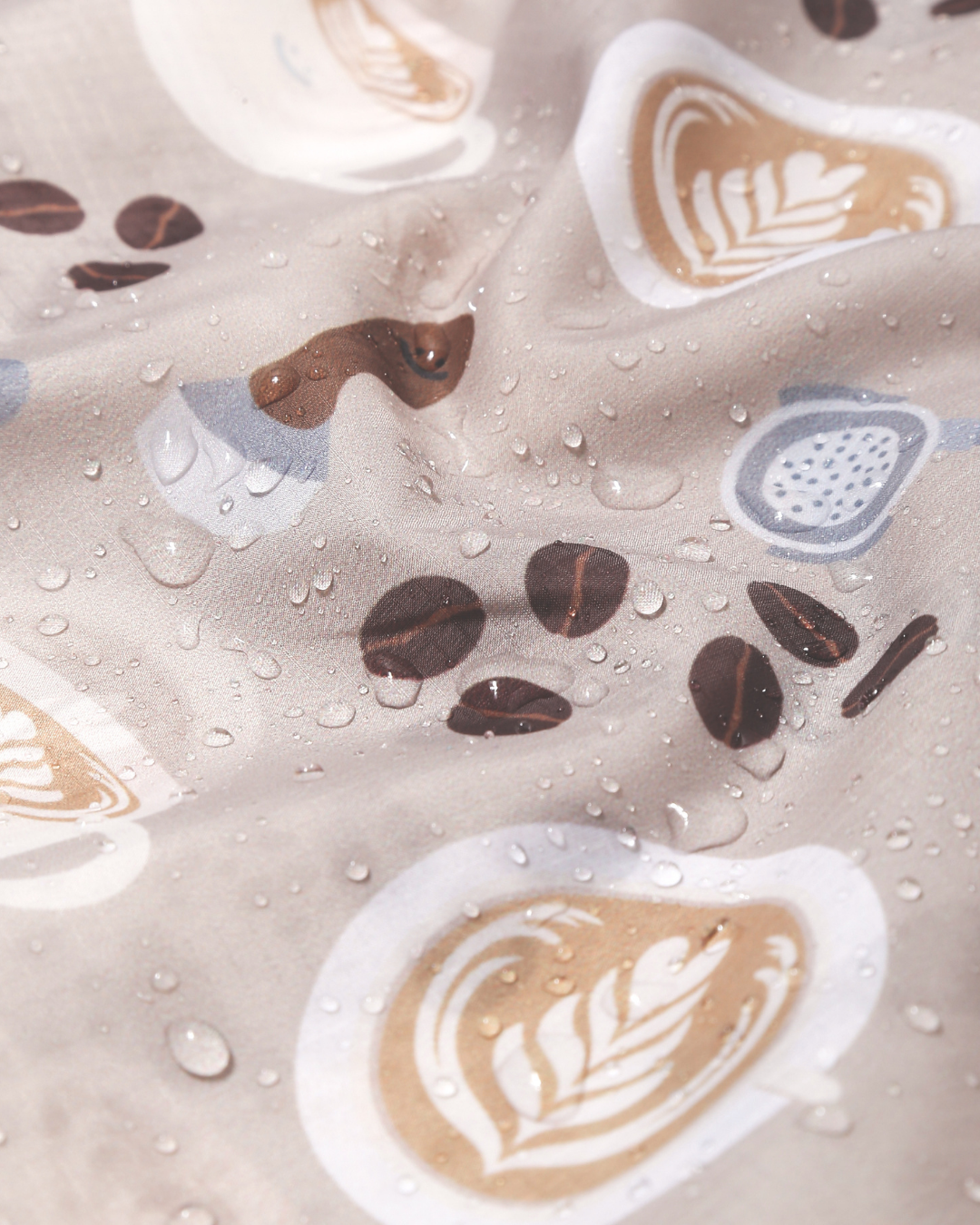 Coffee Latte Plushie Reusable XL Bag