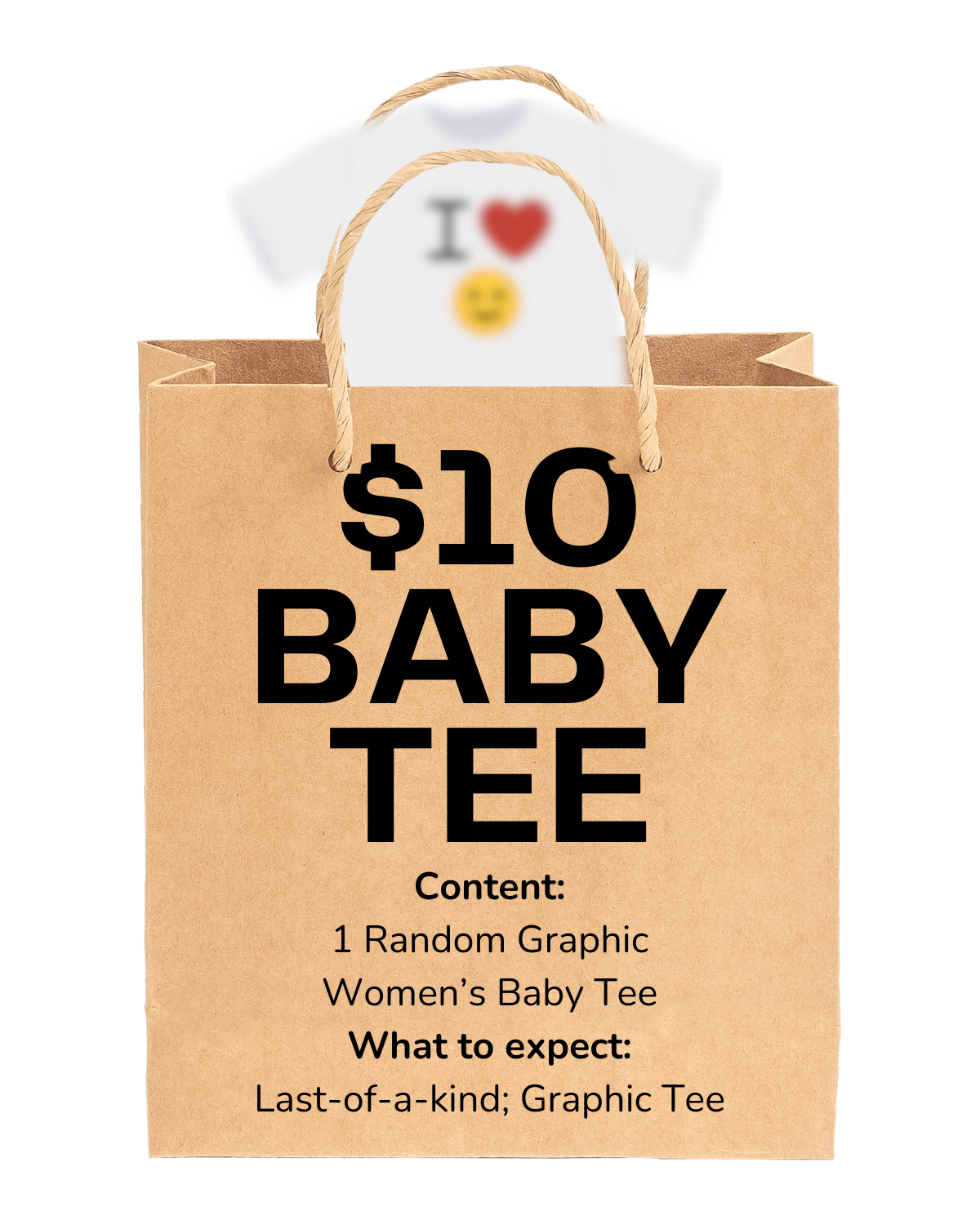 Women Baby Tee Grab Bag