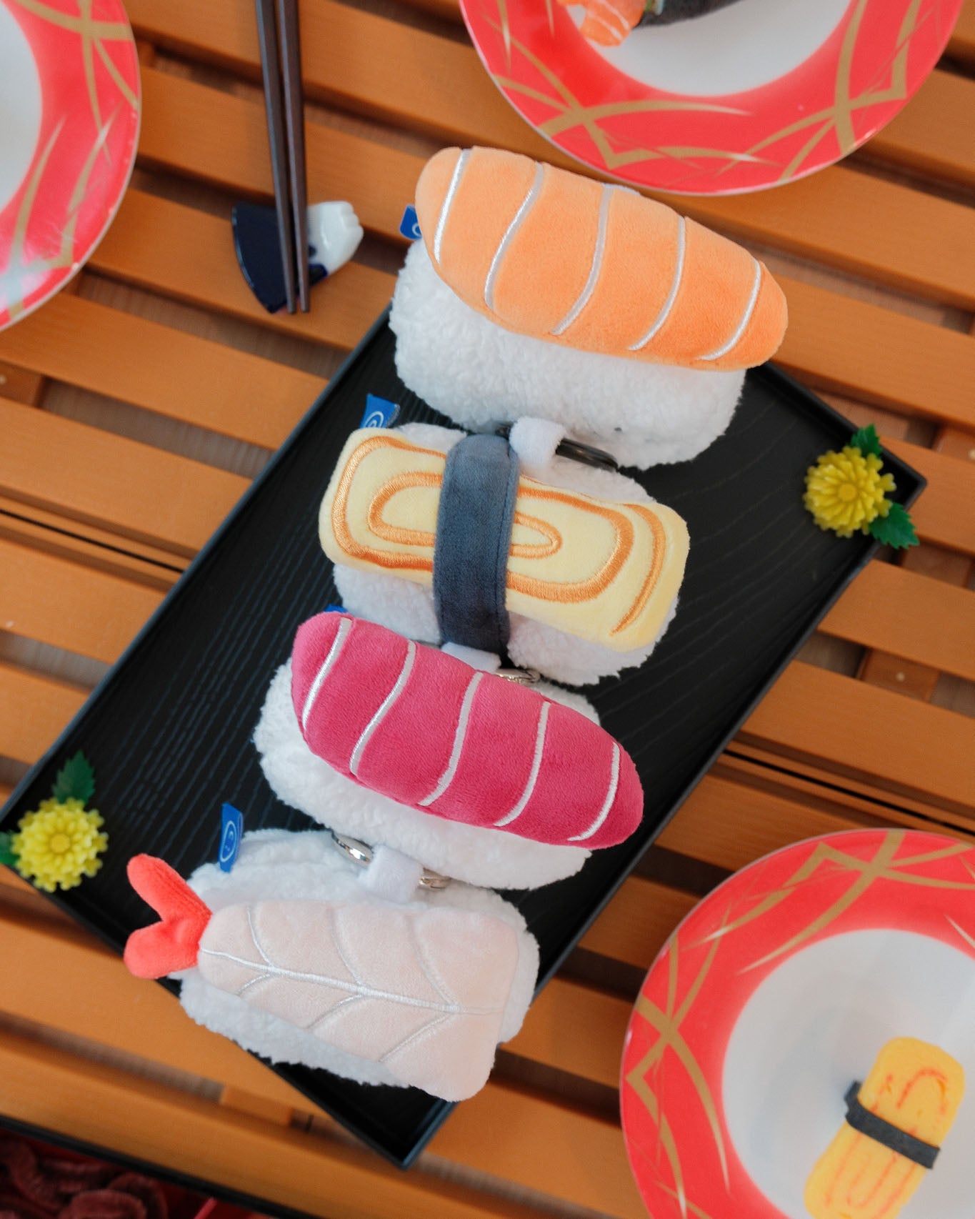 Tuna Sushi Plushie Reusable XL Bag