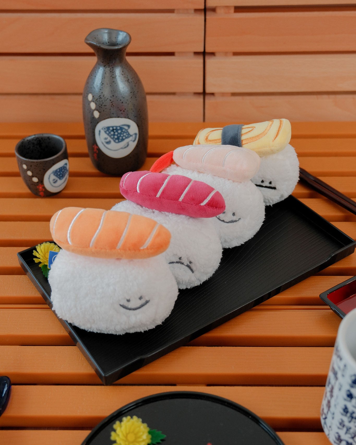 Tuna Sushi Plushie Reusable XL Bag