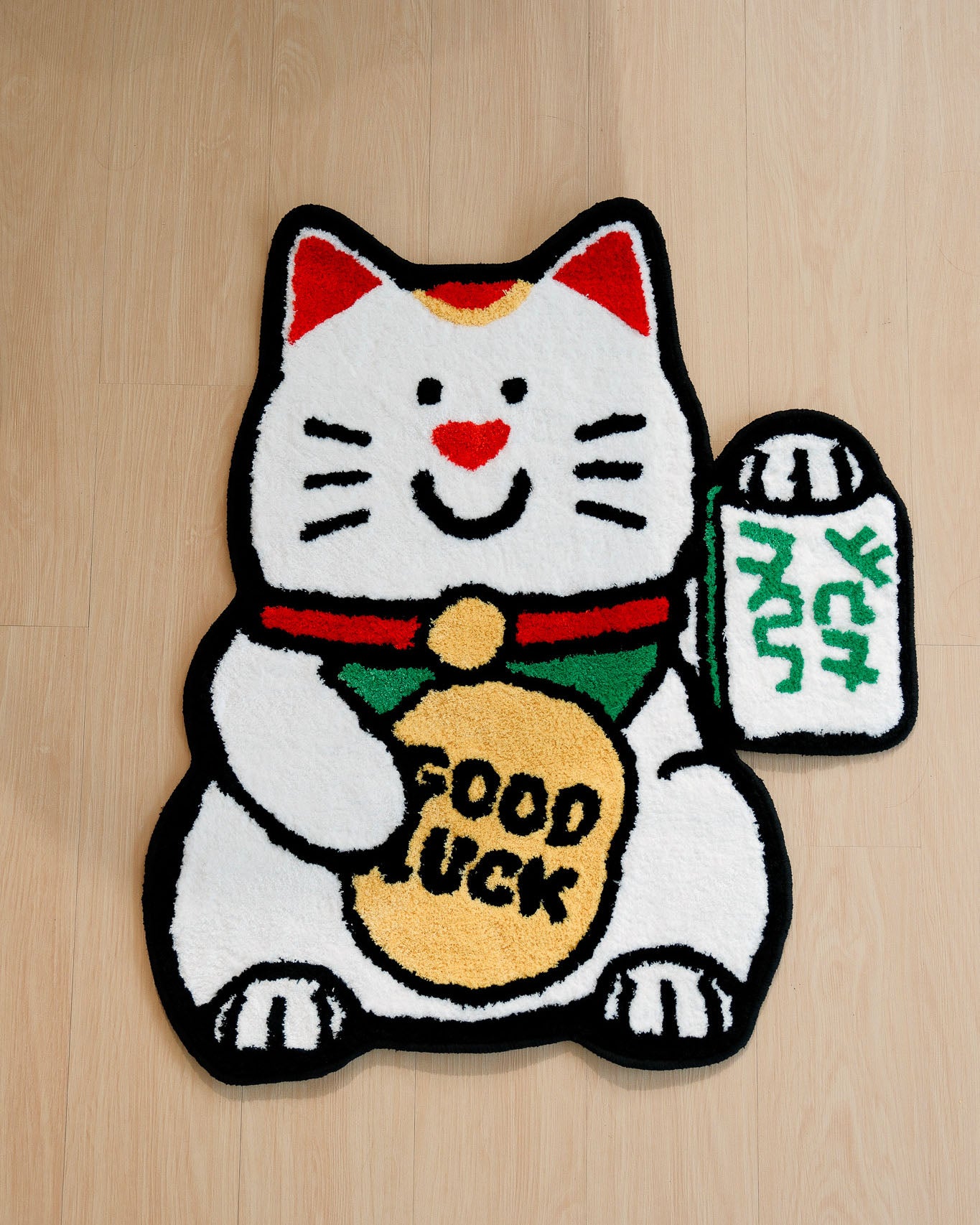 Fortune Cat Tufted Rug