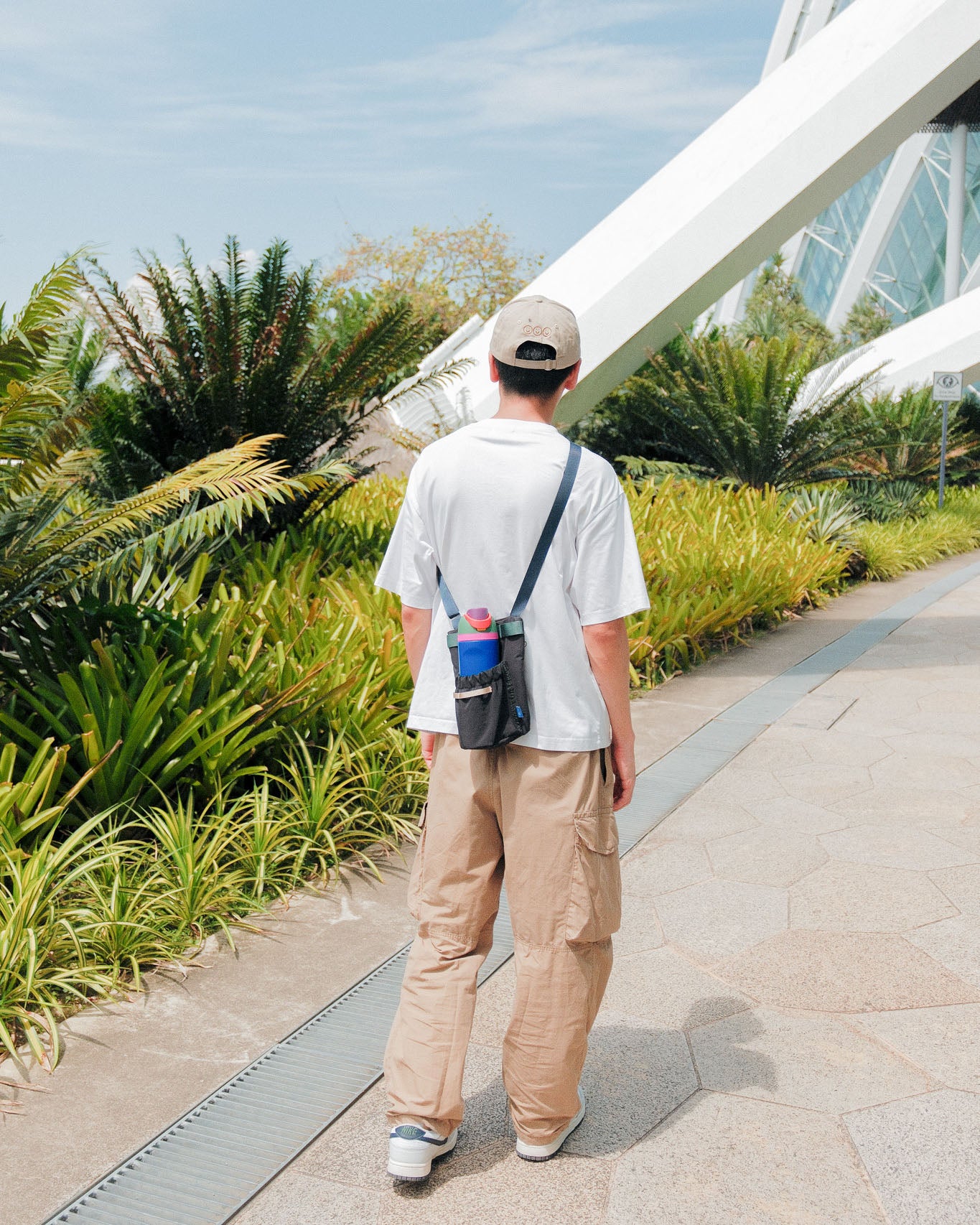 Sacoche Waterbottle Drink Bag in Safari