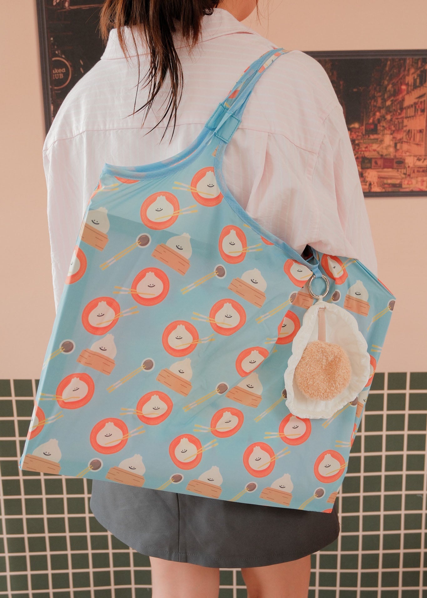 Xiao Long Bao Dim Sum Plushie Reusable XL Bag
