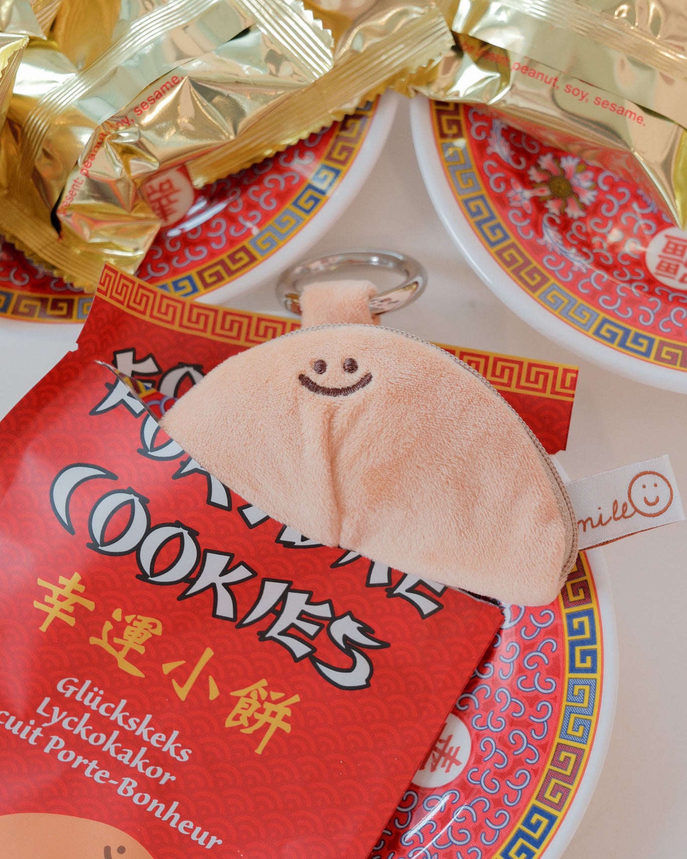 Fortune Cookie Medium Nylon Reusable Bag