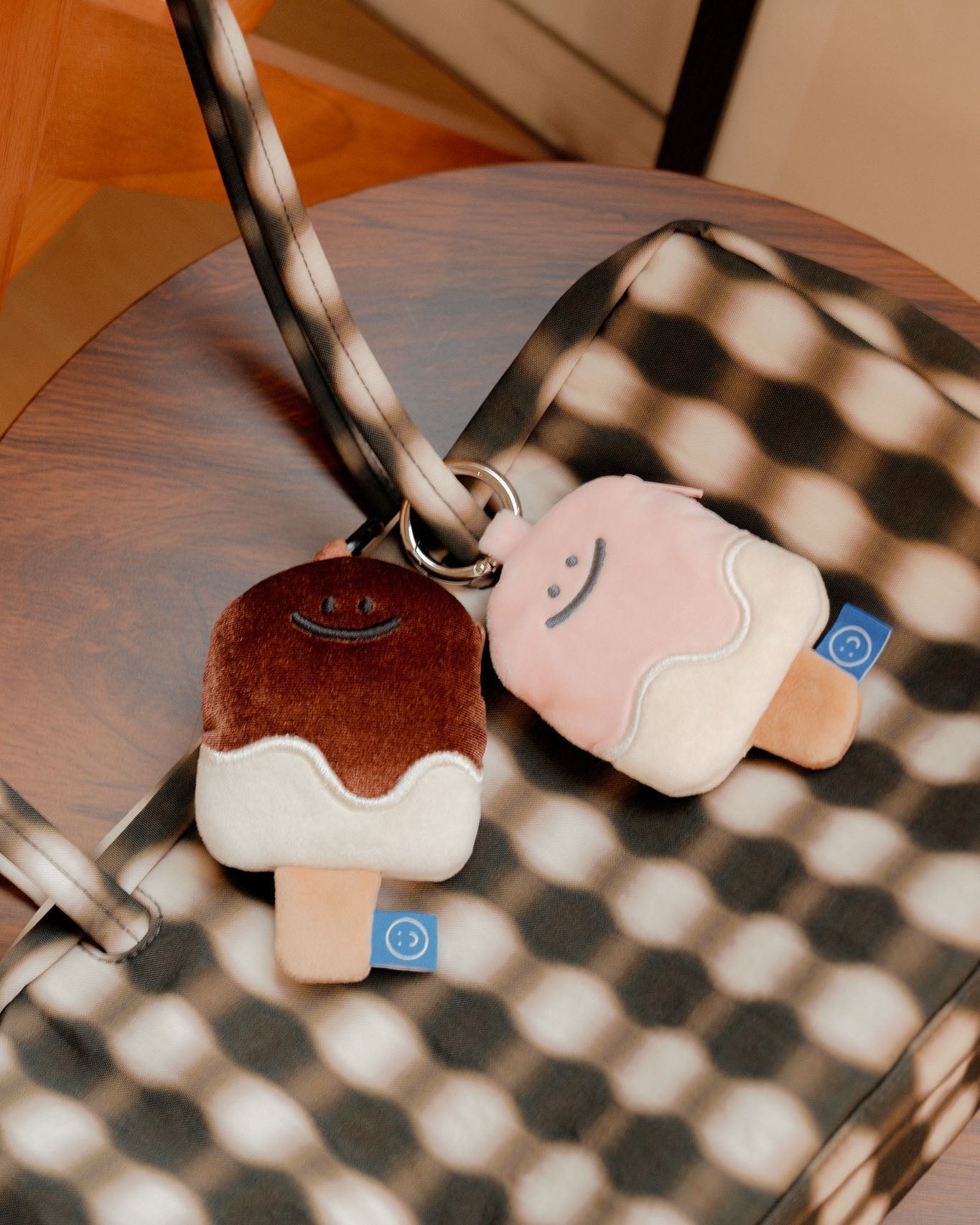 Chocolate Popsicle Plushie Reusable Drink Bag