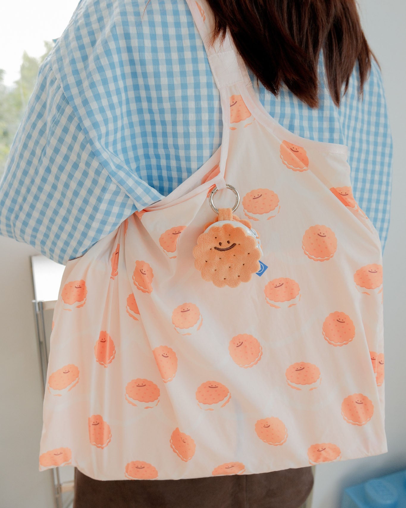 Ice Cream Sandwich Plushie Reusable XL Bag