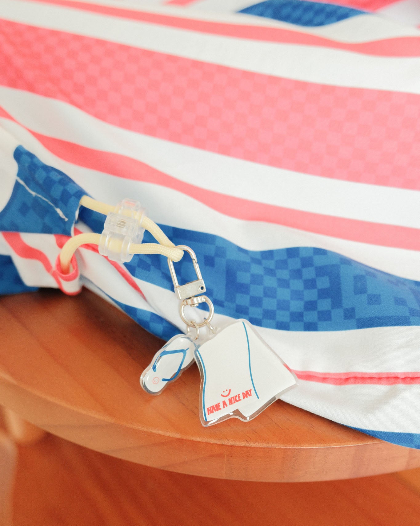 Hard Working Kit Keychain