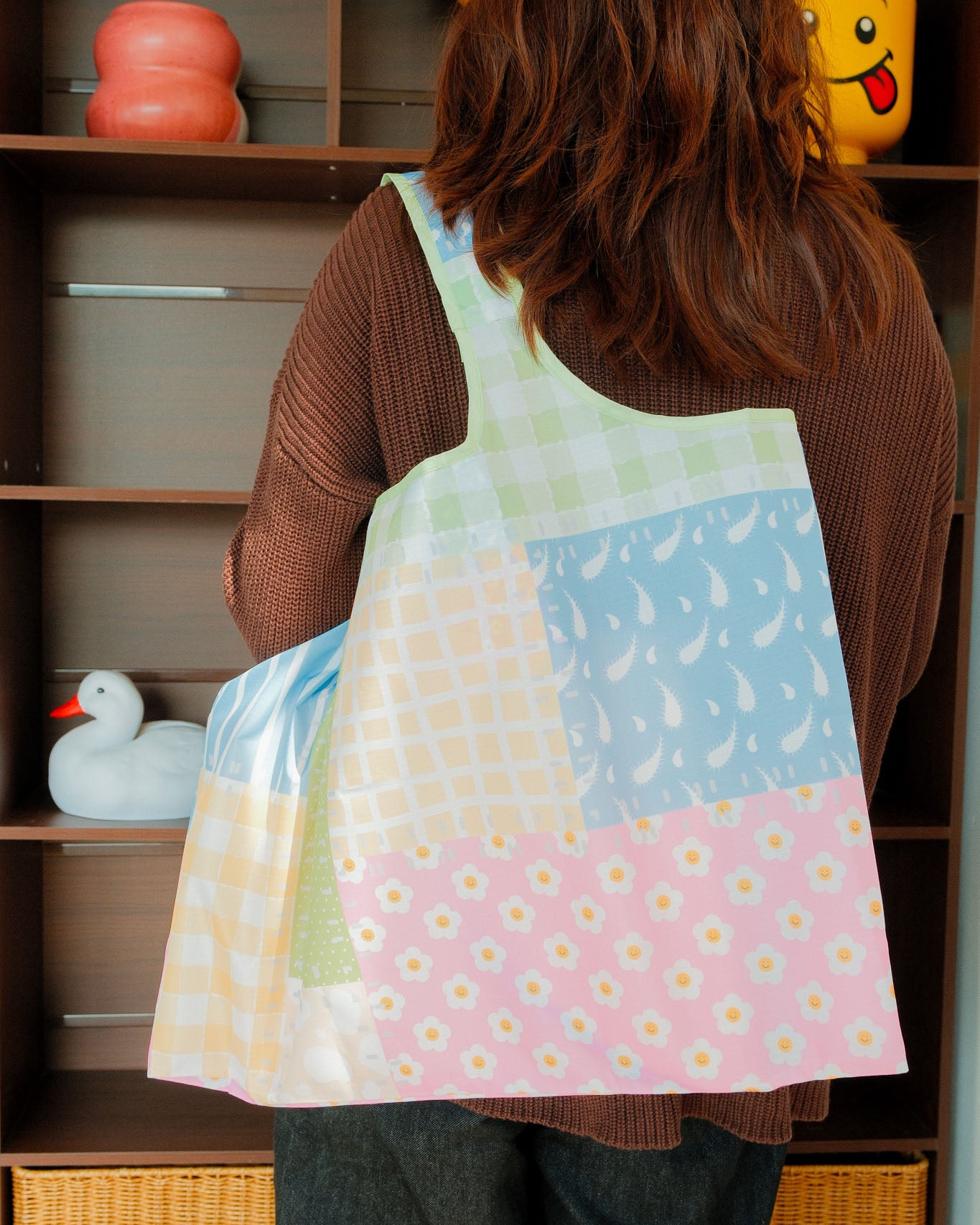 Patchwork Mega Reusable Bag