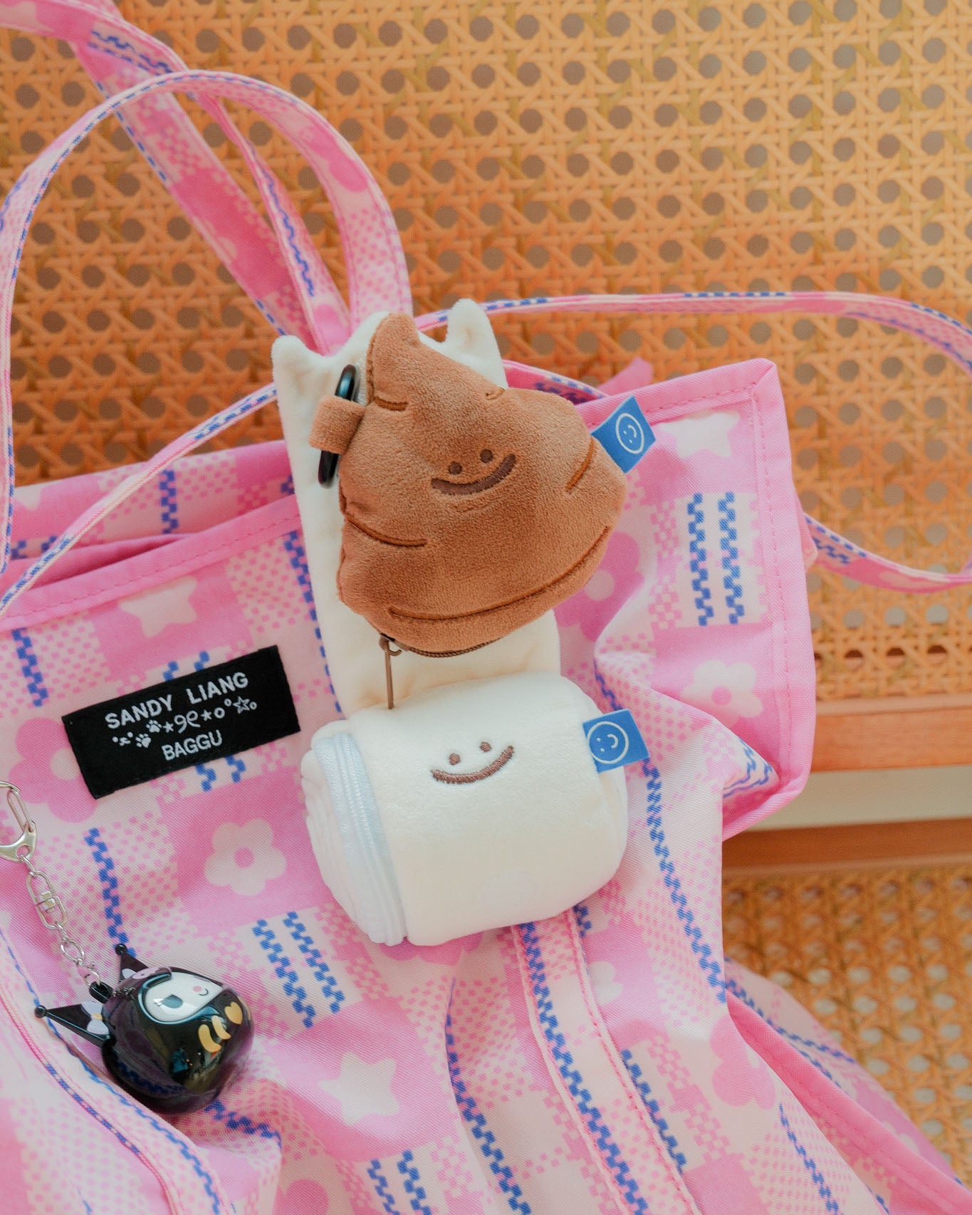 Poo Plushie Reusable Drink Bag