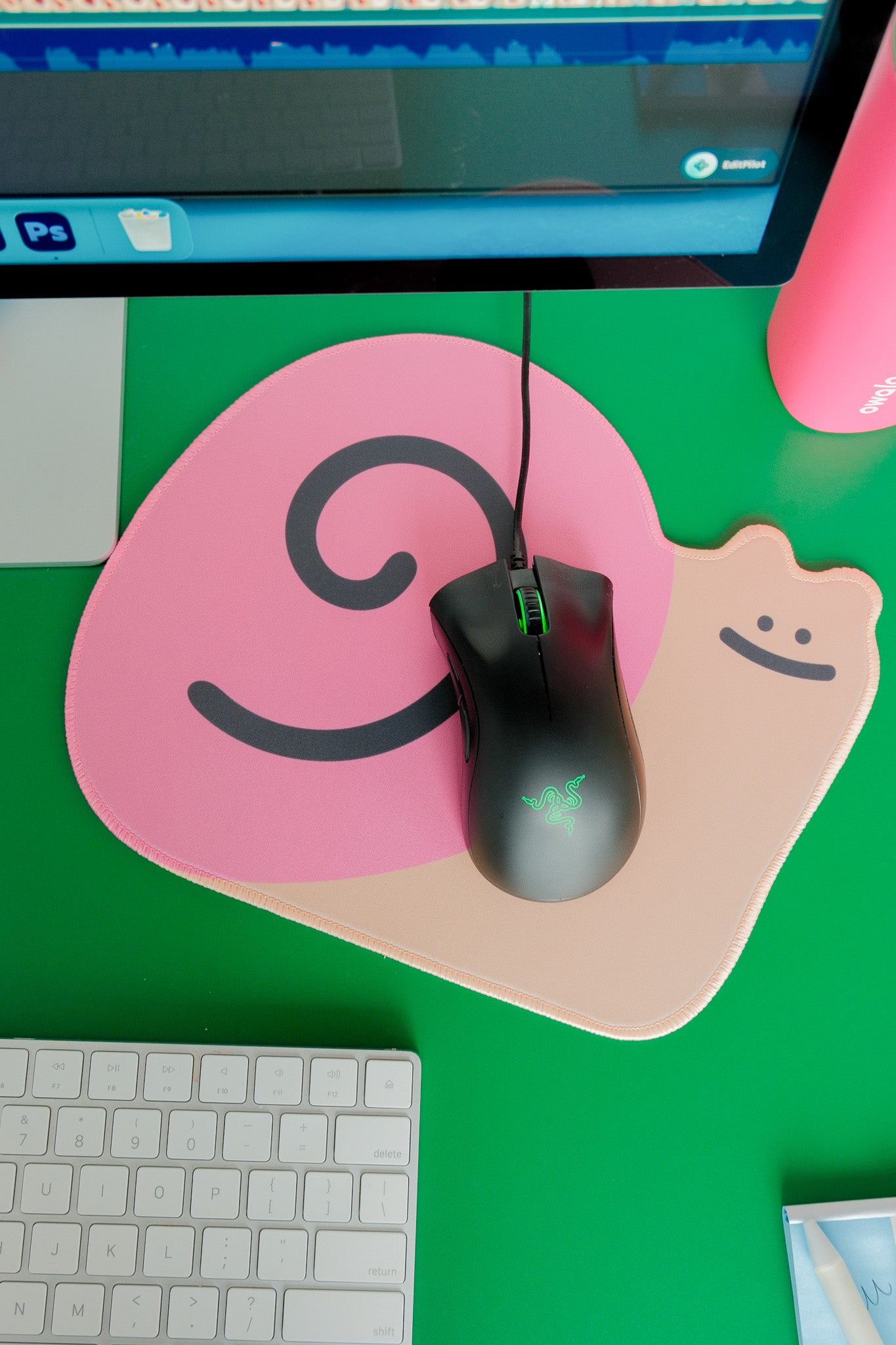 Sally the Slow Snail Mousepad