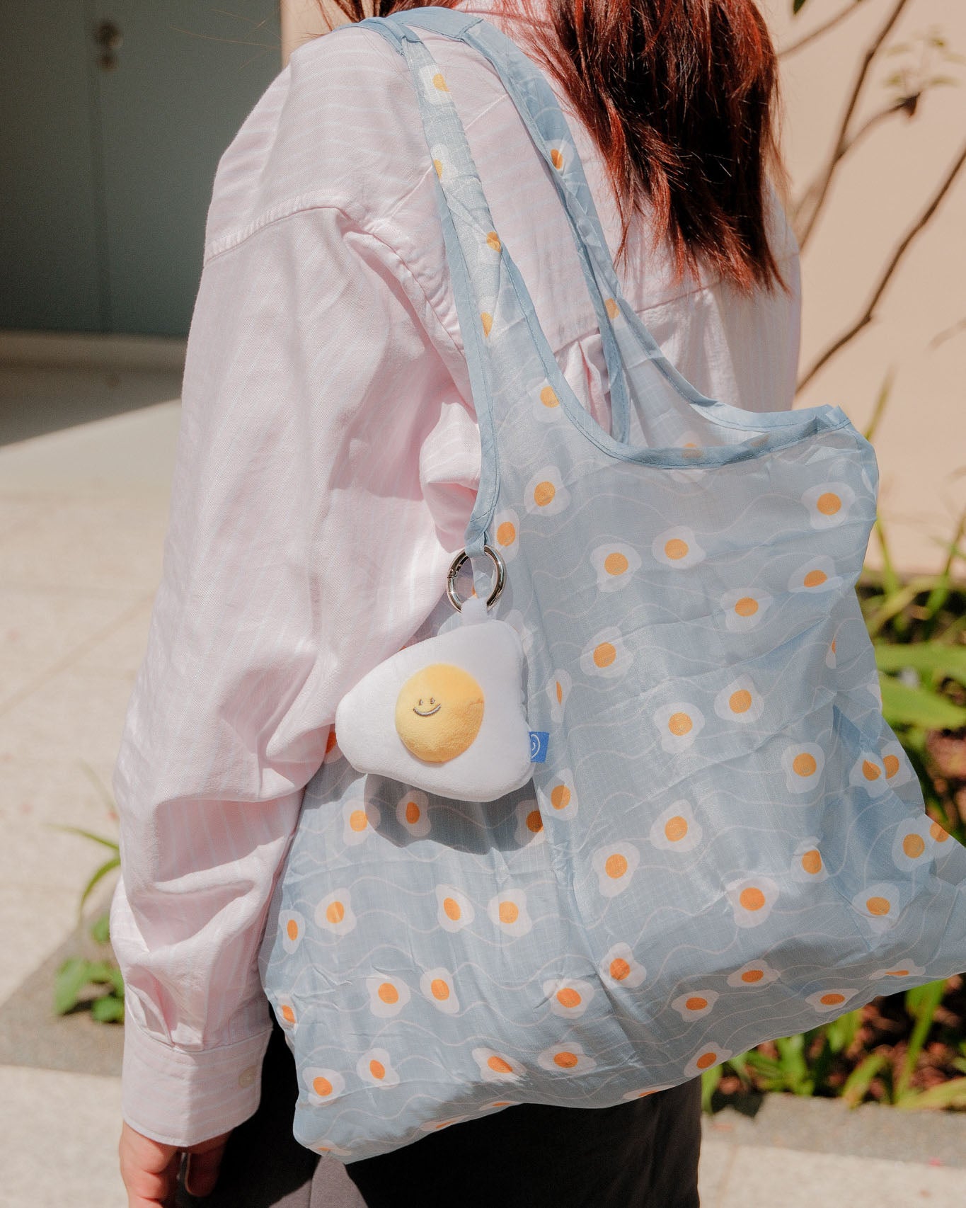 Egg Plushie Reusable Nylon Large Bag