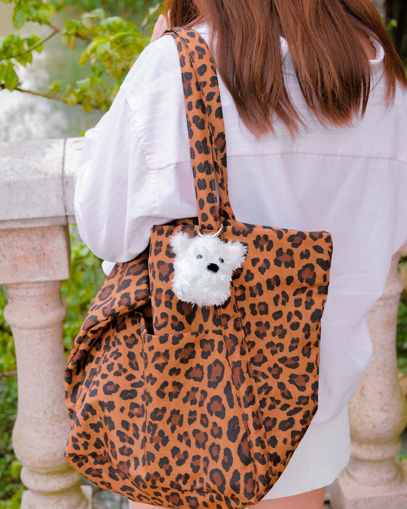 Westie Plushie Reusable XL Bag