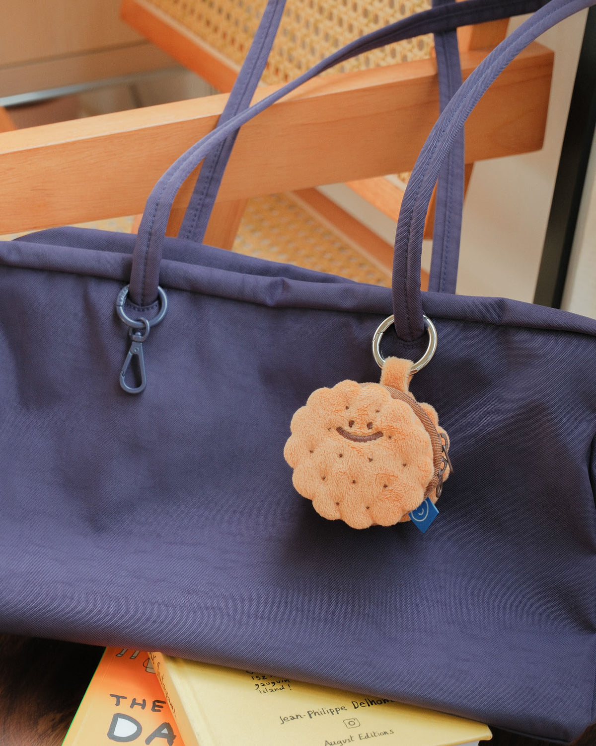 Chocolate Ice Cream Sandwich Plushie Reusable Bag XL