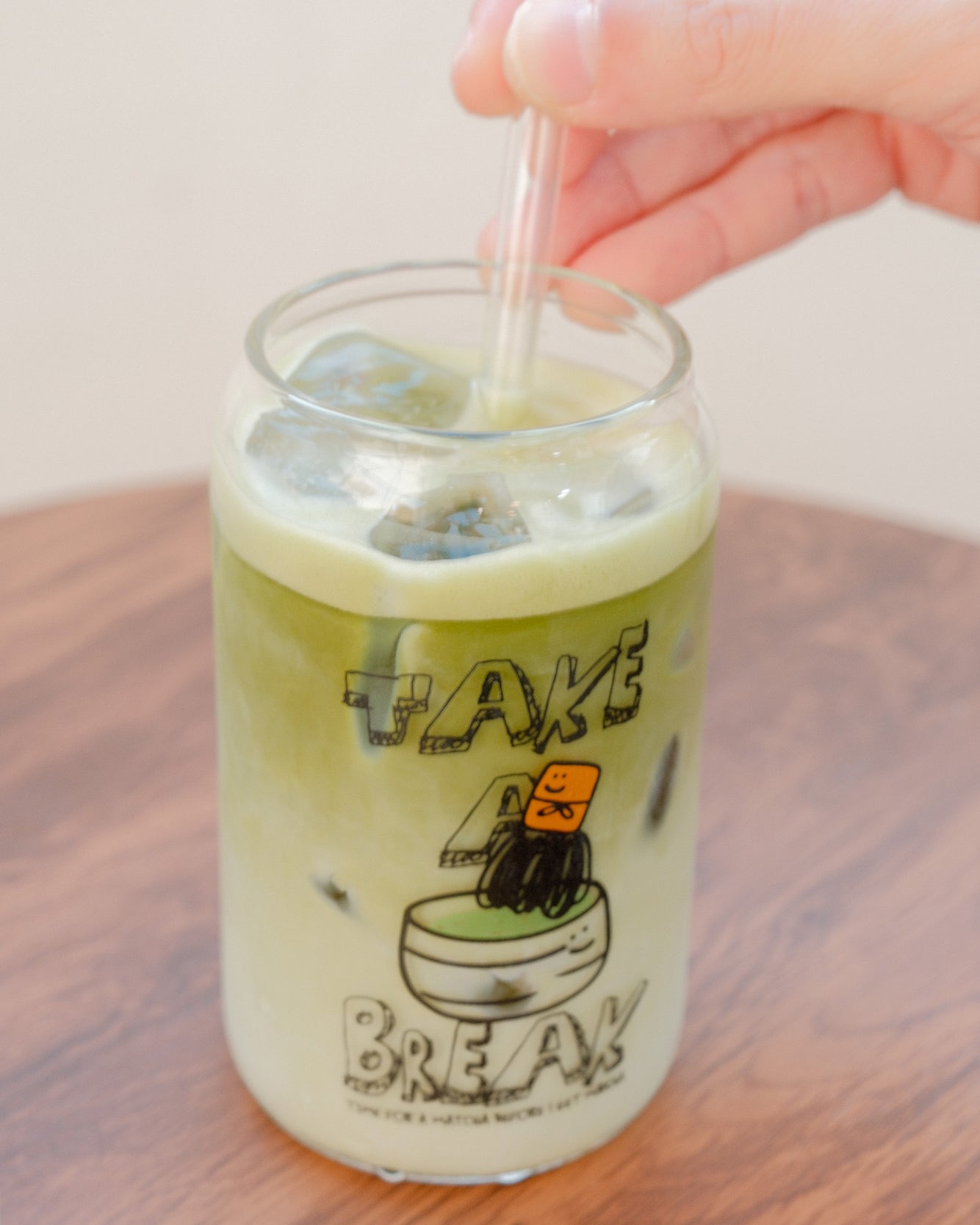 Have A Matcha Glass Cup