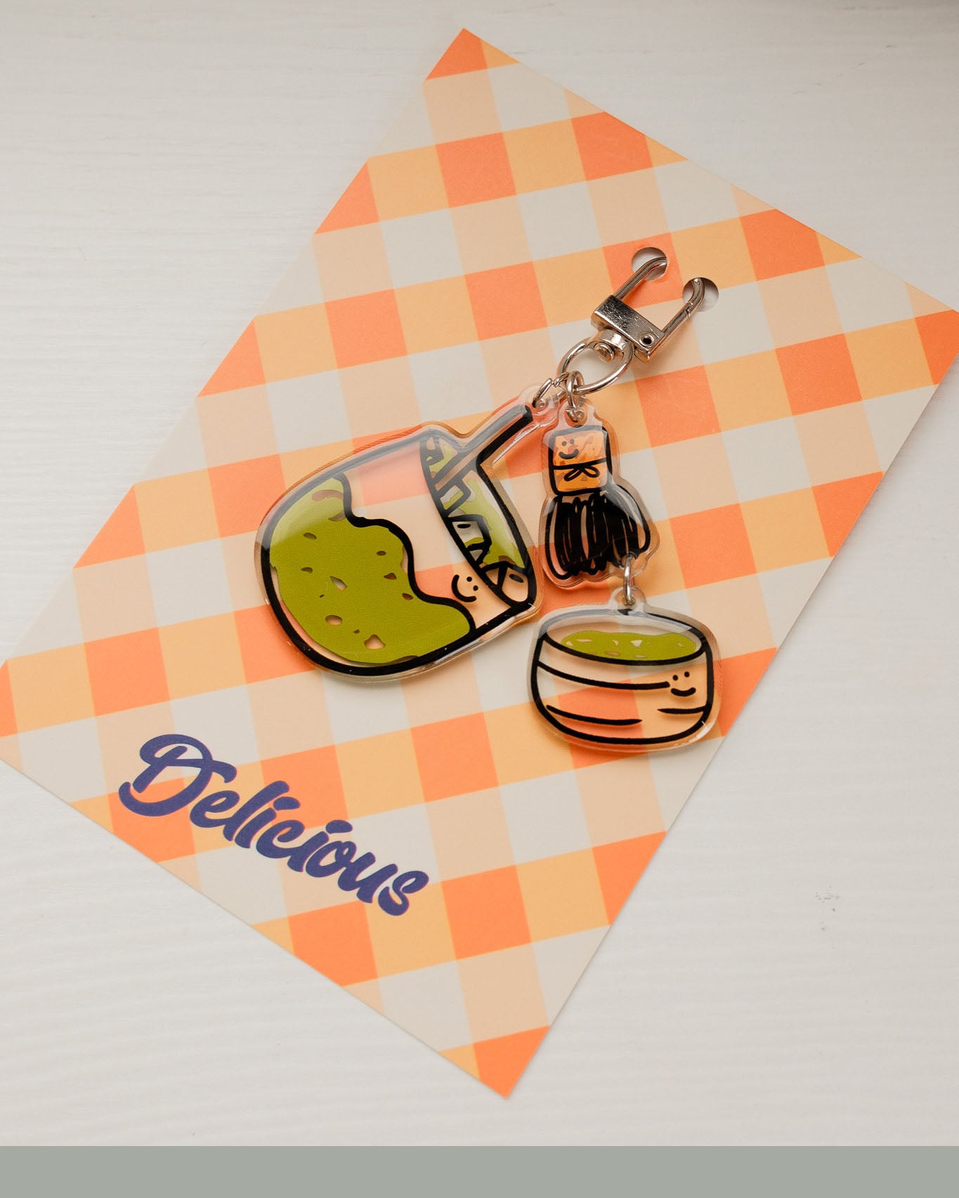 Matcha Keychain
