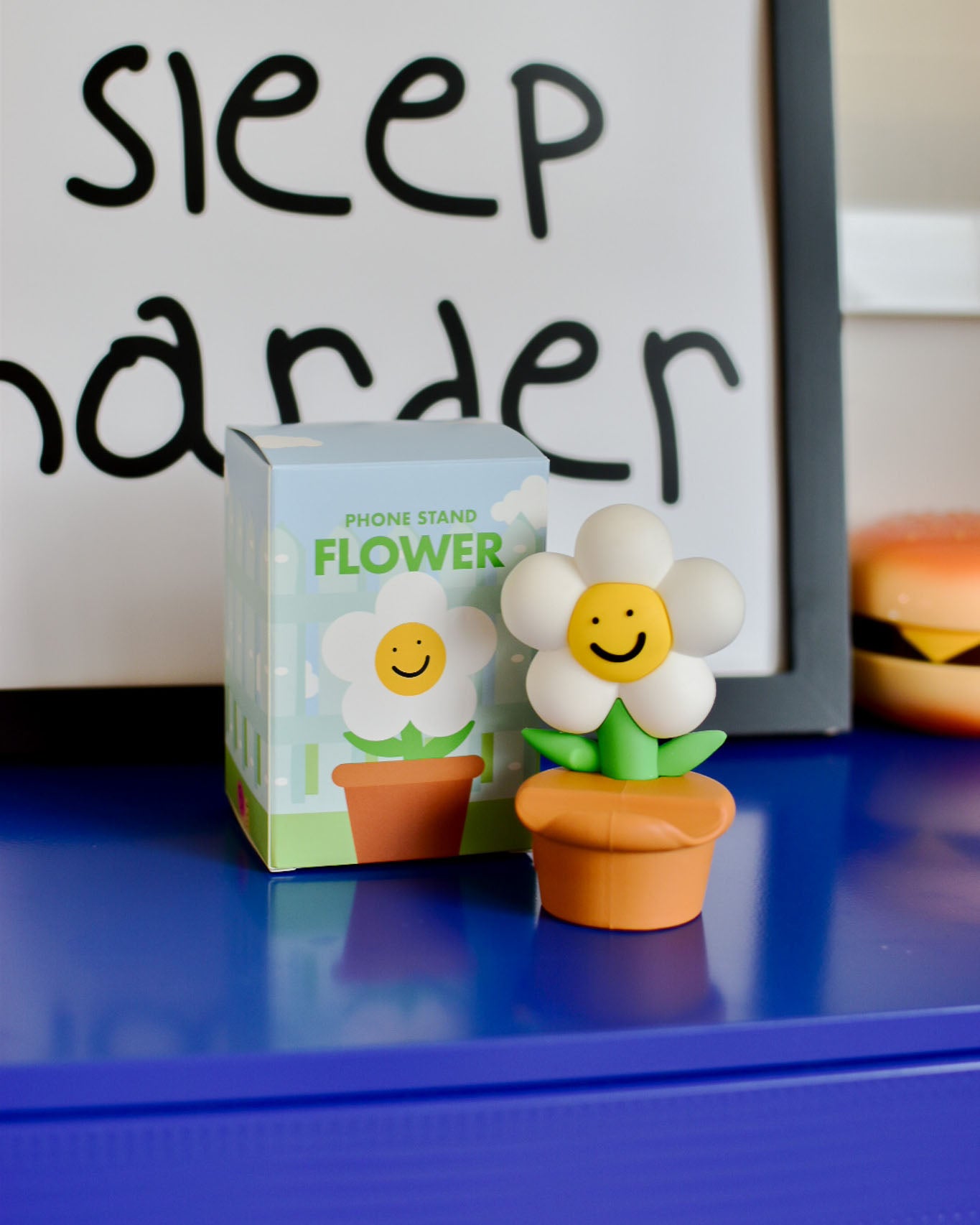 Flower Pot Plant Phone Stand